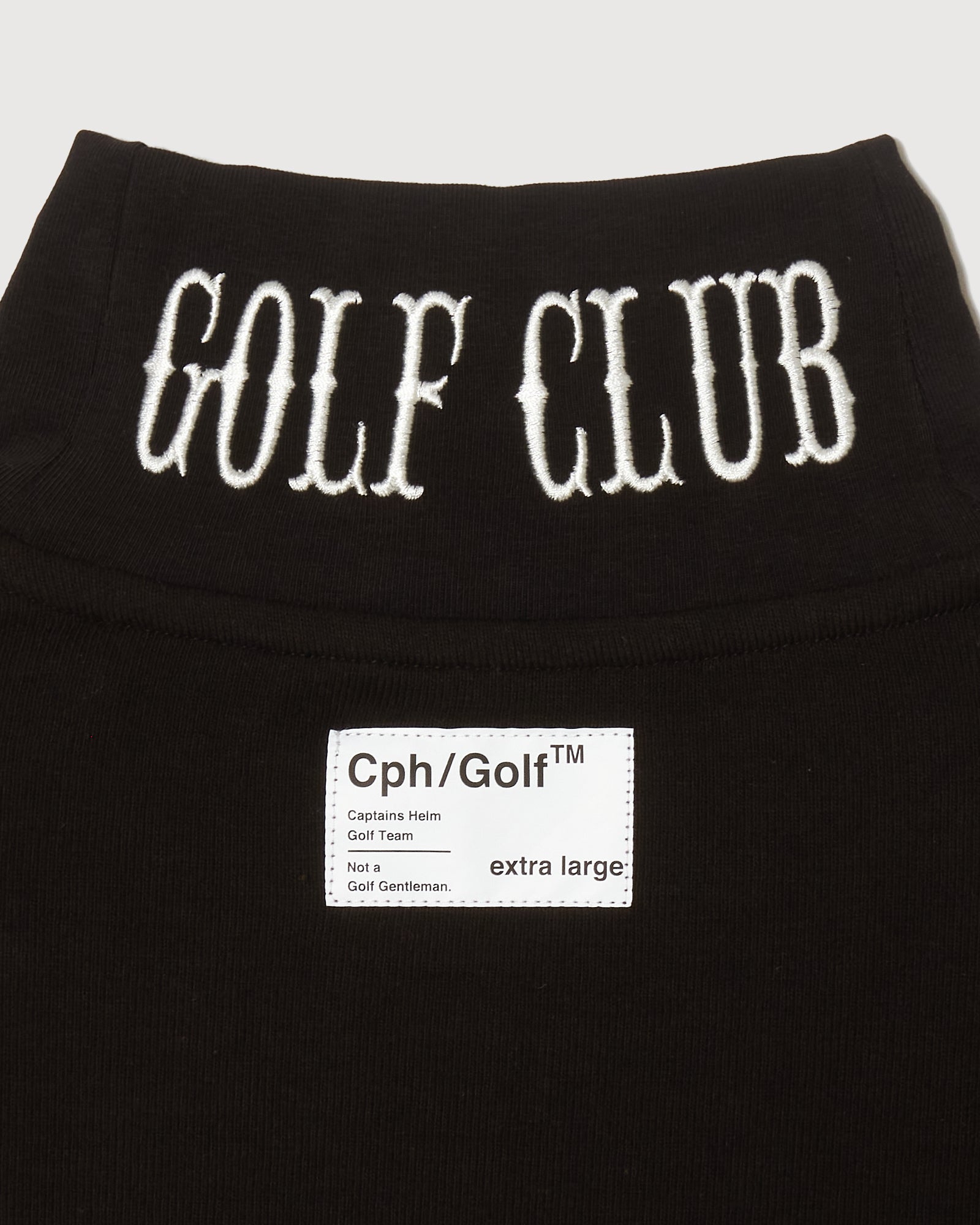 トップス Captains Helm Golf CLUB TURTLE NECK XL CLUB TURTLE NECK LS TEE - BLACK - – Cph/Golf™︎