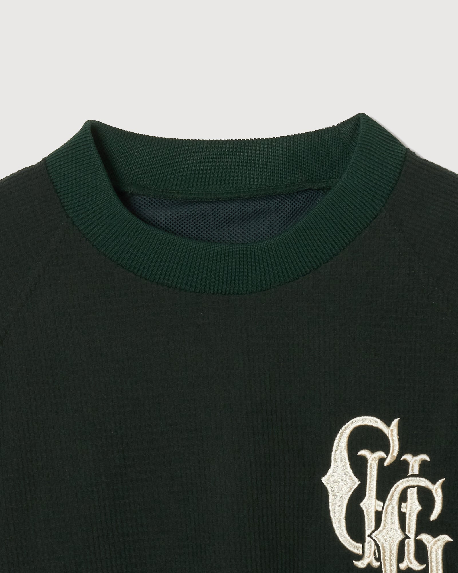 CLUB WAFFLE P/O JKT - GREEN - – Captains Helm Golf