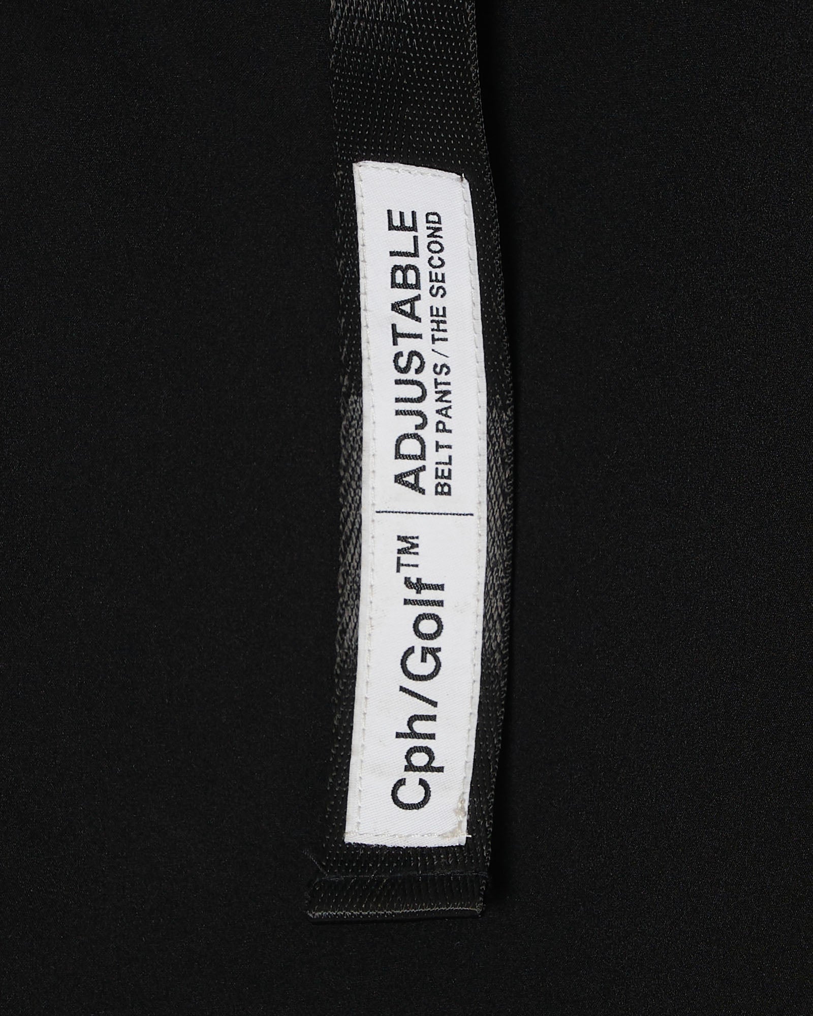 ADJUSTABLE PANTS - BLACK - – Cph/Golf™︎