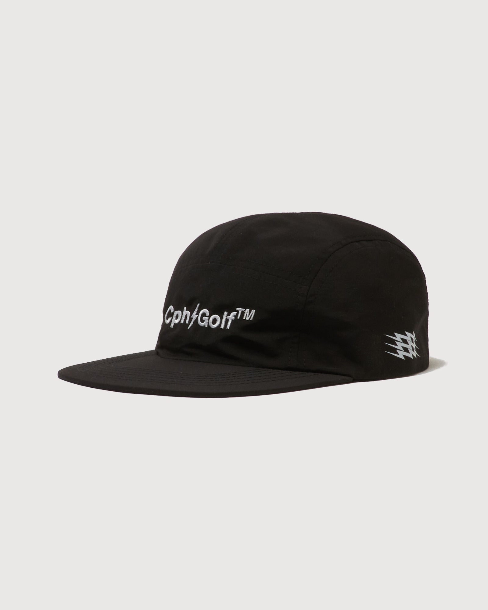 THUNDER STRIPES JET CAP - BLACK - – Cph/Golf™︎