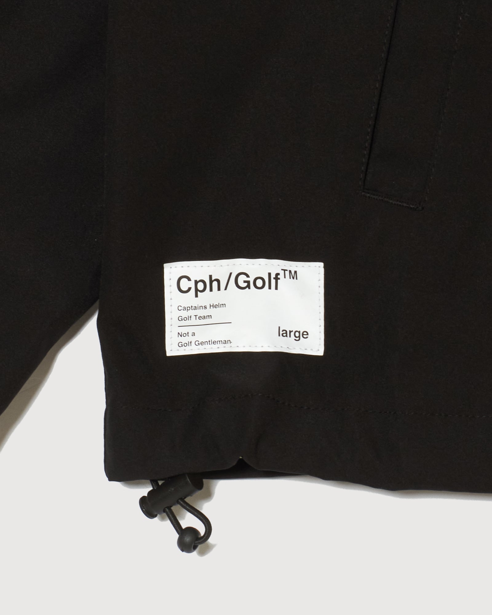 THUNDER STRIPES W-P JACKET - BLACK - – Cph/Golf™︎