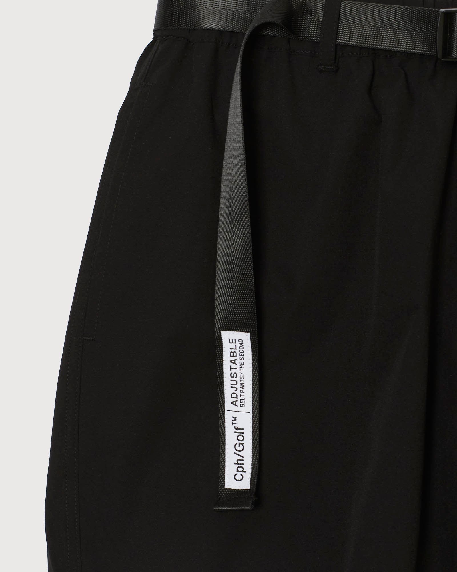 ADJUSTABLE SHORTS - BLACK - – Cph/Golf™︎