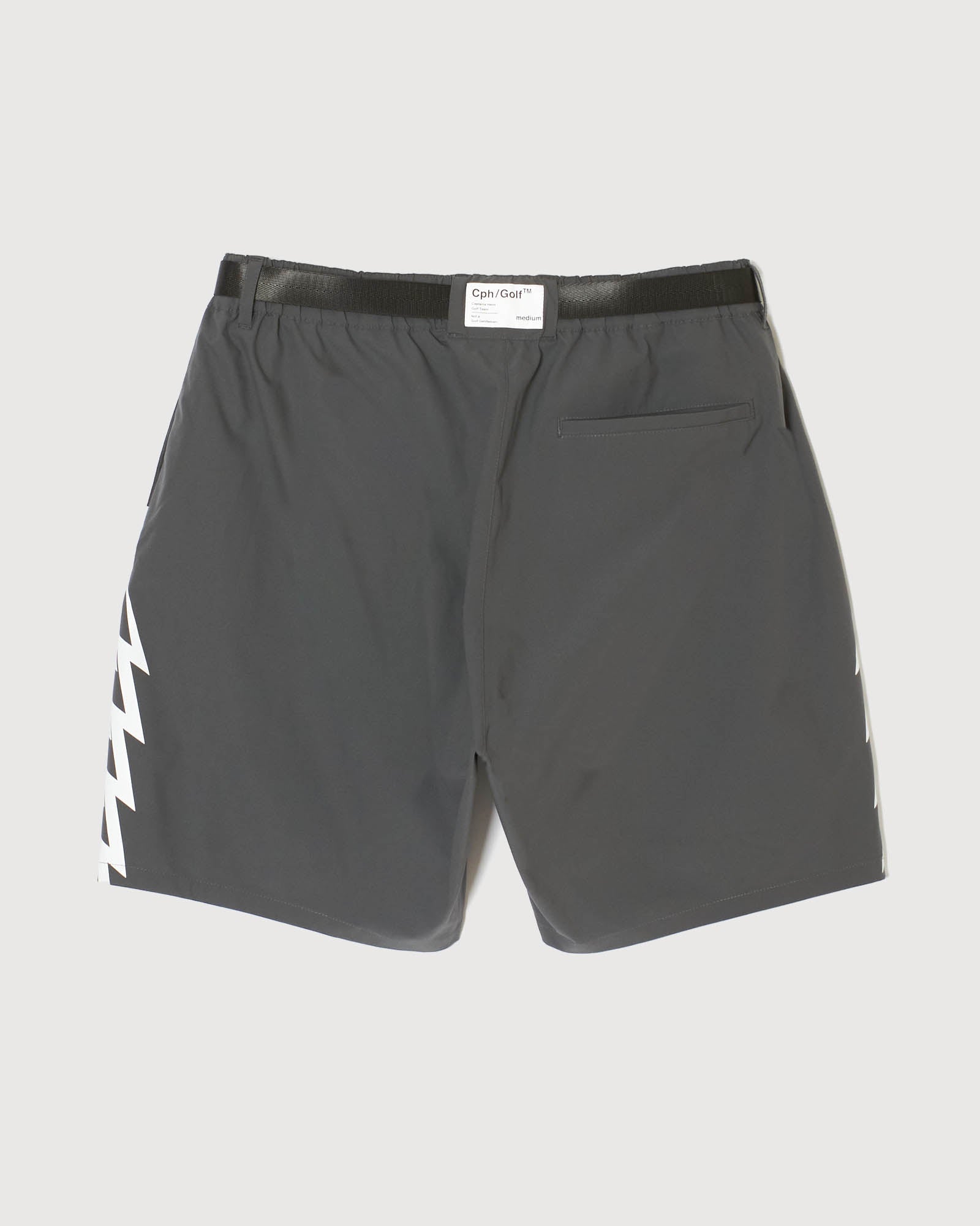 THUNDER STRIPES ADJUSTABLE SHORT - GRAY - – Cph/Golf™︎