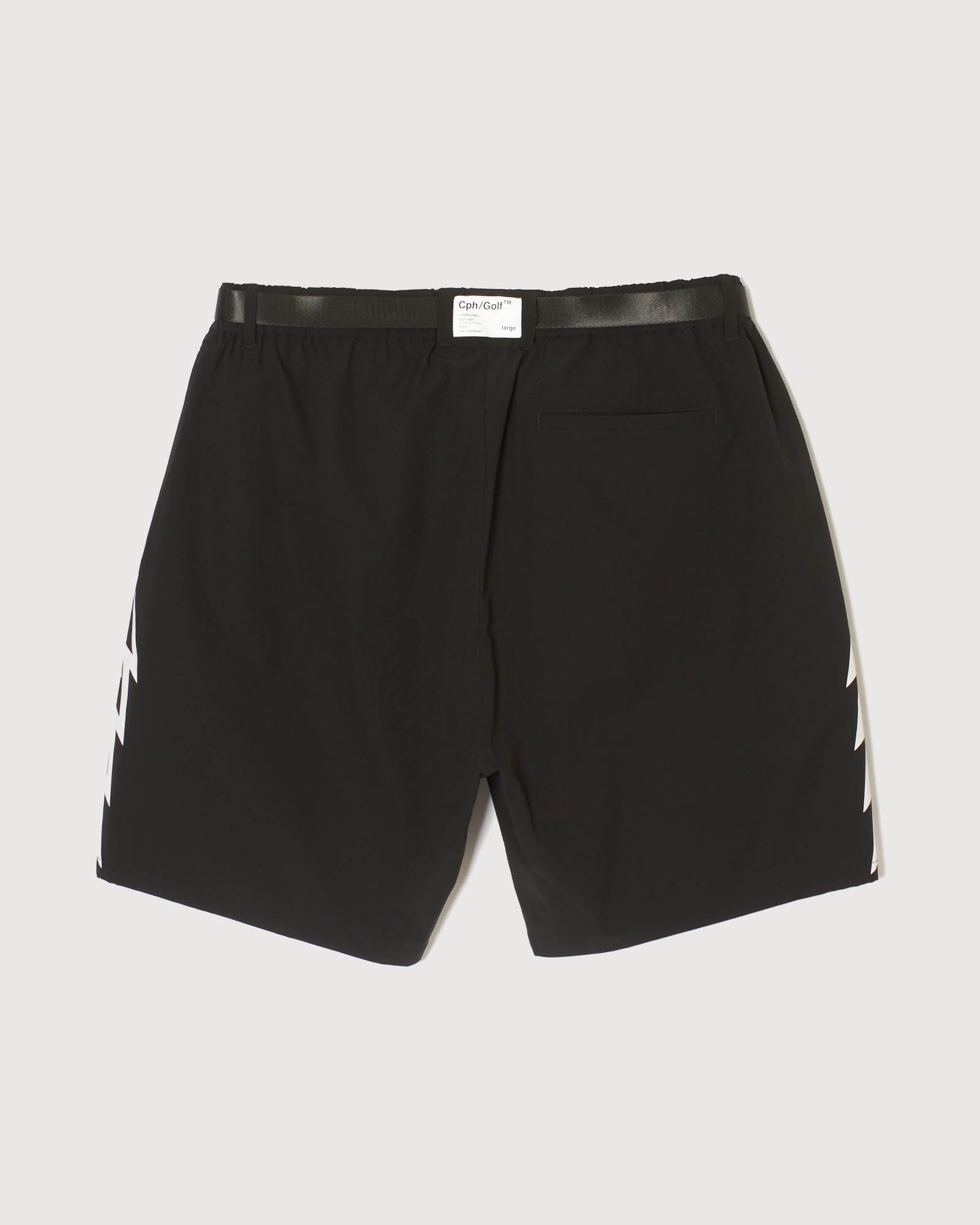 CPH GOLF THUNDER STRIPES ハーフパンツ【ブラック】 THUNDER STRIPES ADJUSTABLE SHORT - BLACK - – Cph/Golf™︎