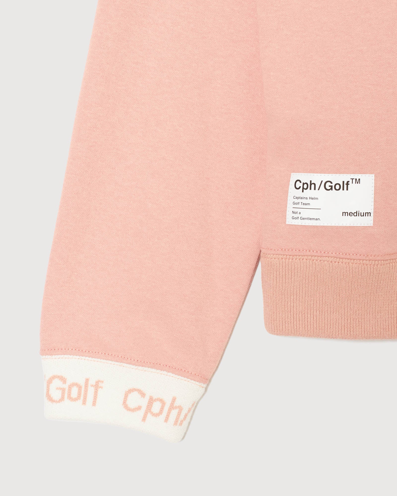 WOMENS】#JACQUARD MOCK NECK LS TEE - PINK - – Cph/Golf™︎