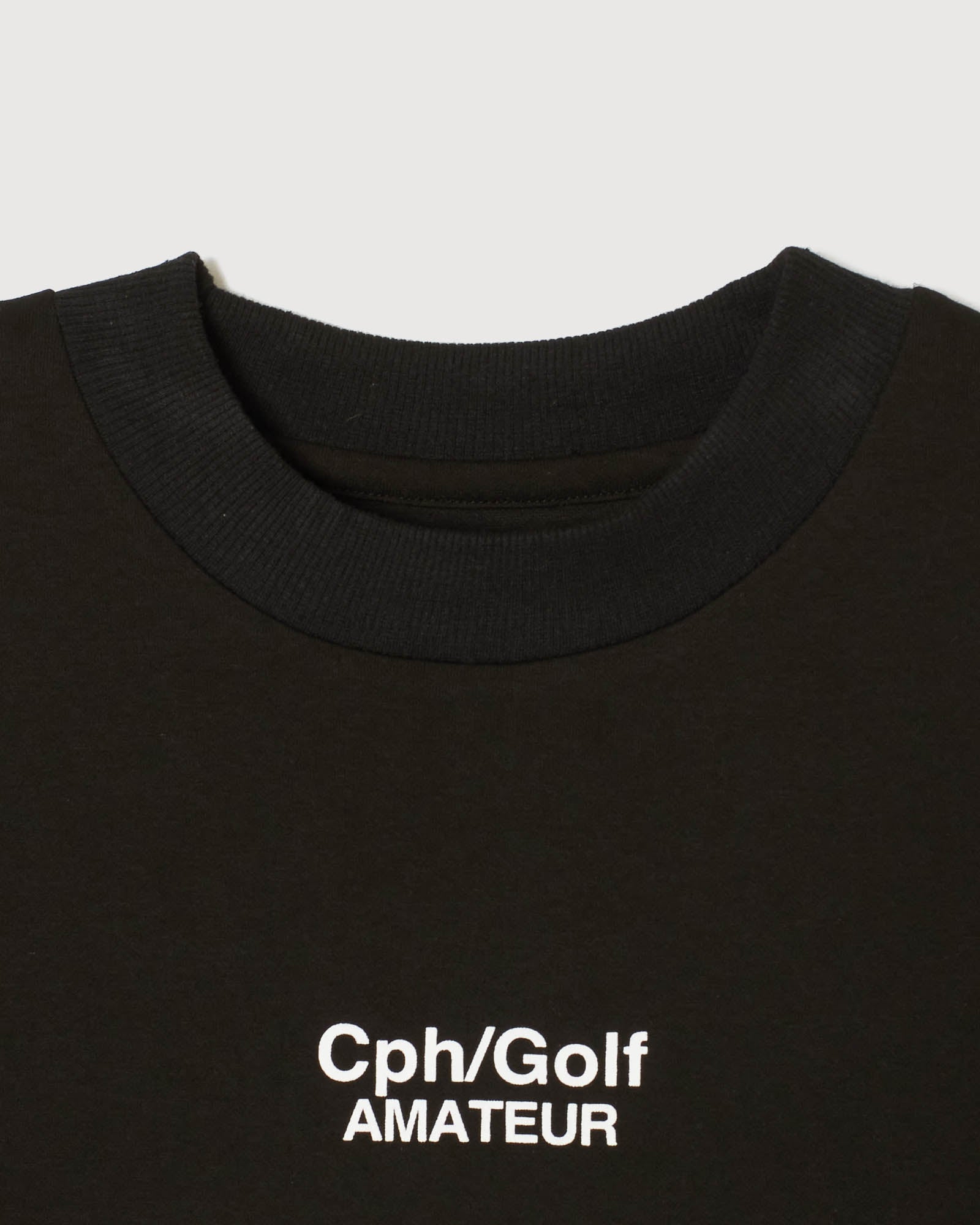 美品　cph golf モックネック　黒 レディース WOMENS】#Cph/Golf™️ AMATEUR MOCK NECK TEE - BLACK - – Cph/Golf™︎