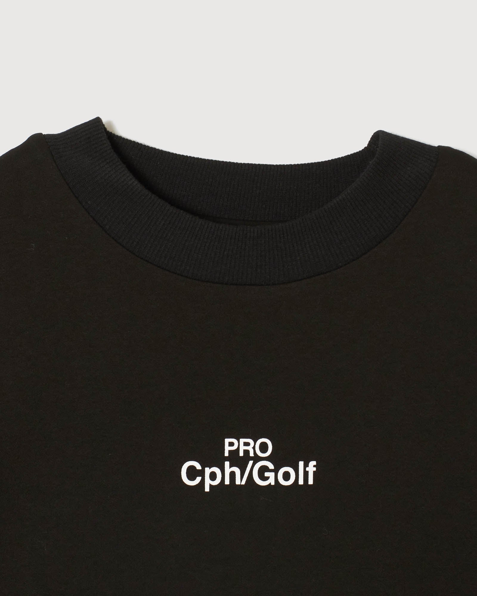 Cph/Golf モックネック【新品】 Cph/Golf™️ PRO MOCK NECK TEE - BLACK - – Cph/Golf™︎