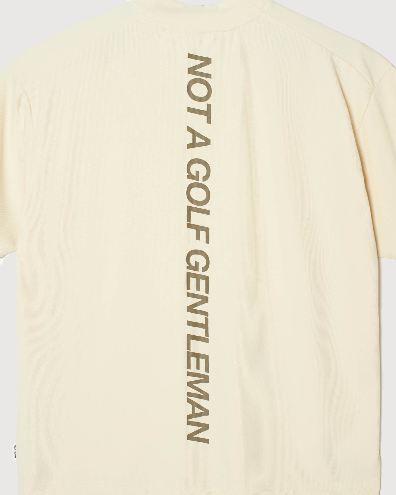 メンズウェア CPHG GENTLEMAN MOCK NECK TEE CPHG GENTLEMAN MOCK NECK TEE - OFF WHITE - – Cph/Golf™︎