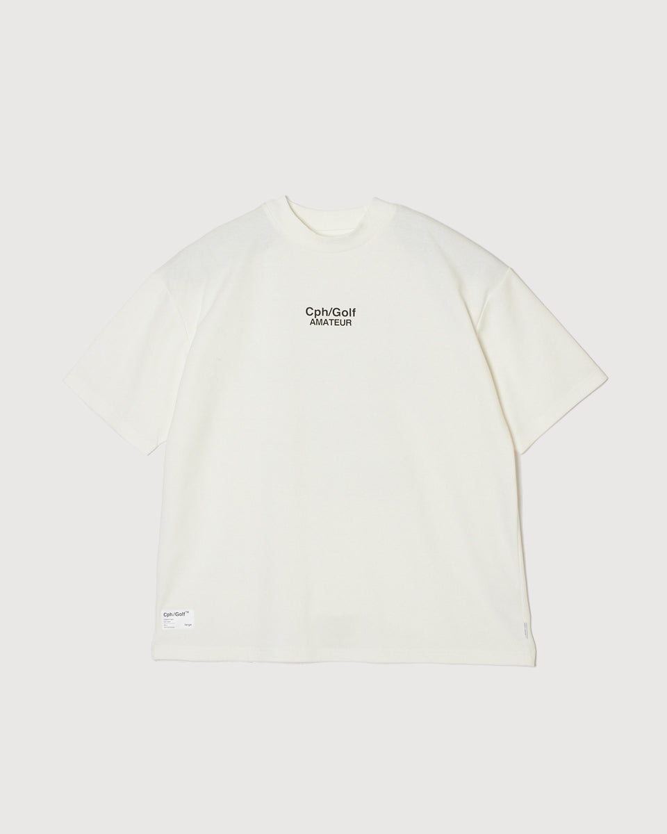 BREATHABLE SUMMER MOCK NECK TEE - BLACK - – Cph/Golf™︎
