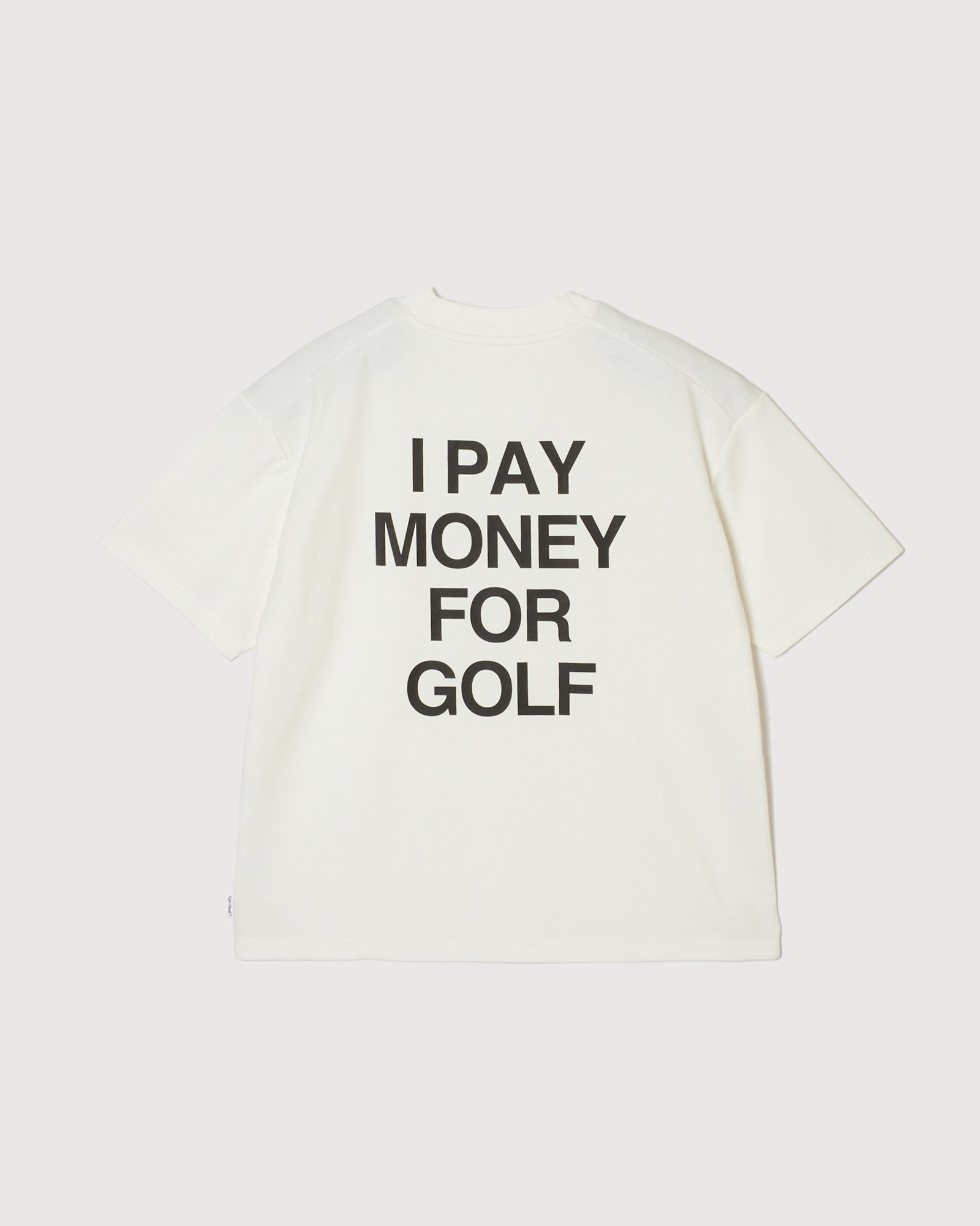 WOMENS] #Cph/Golf™️ AMATEUR MOCK NECK TEE - WHITE - – Cph/Golf™︎