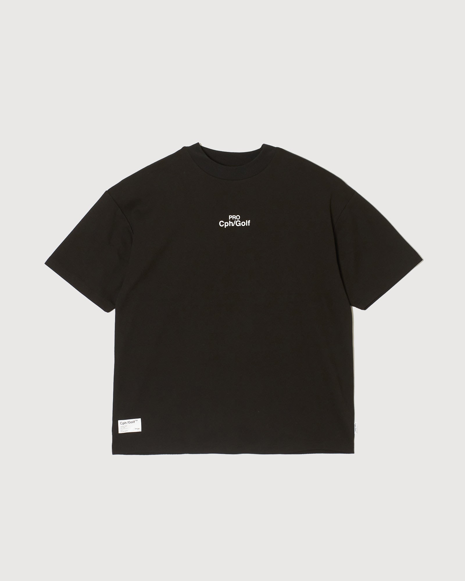 Cph/Golf モックネック【新品】 Cph/Golf™️ PRO MOCK NECK TEE - BLACK - – Cph/Golf™︎