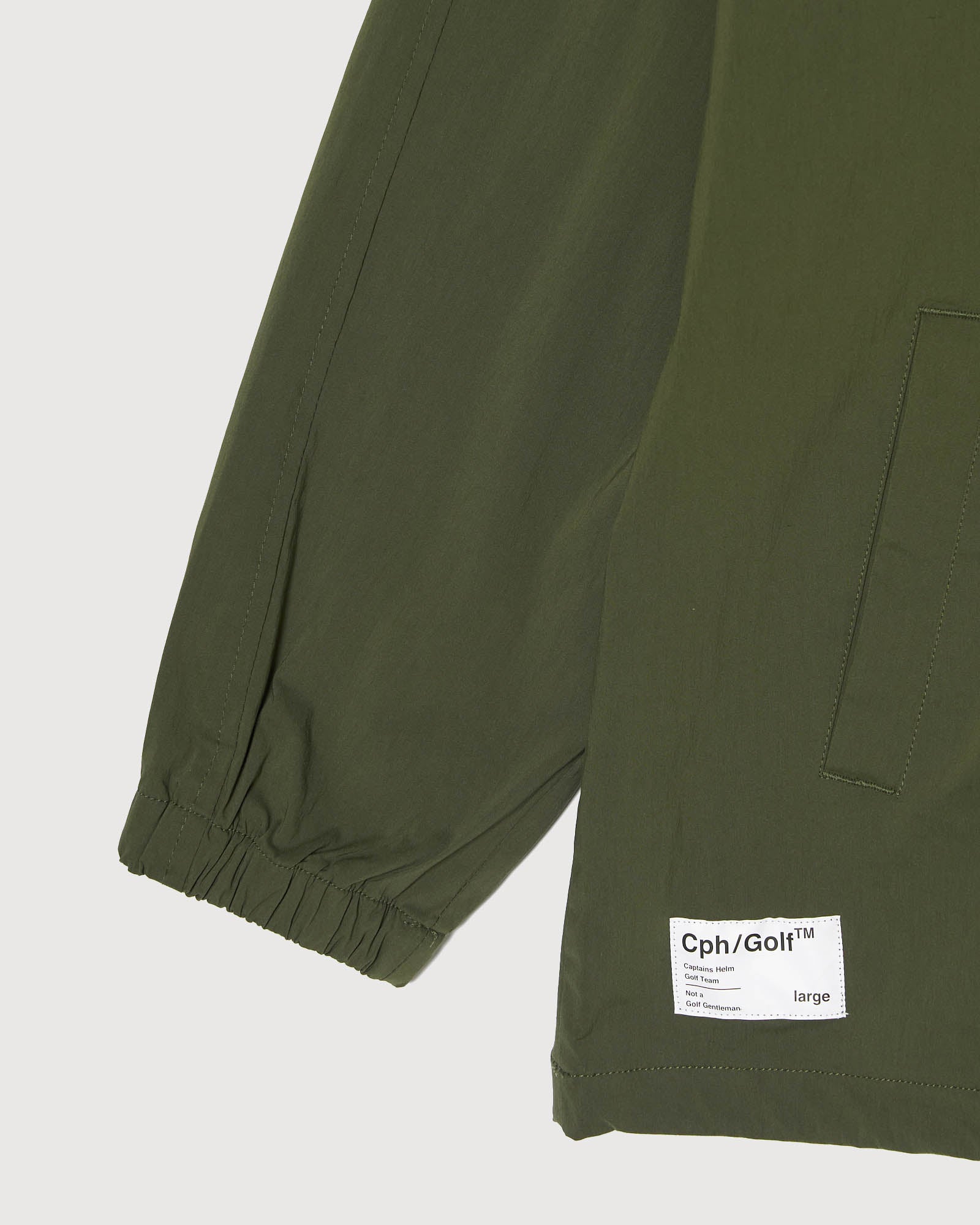WOMENS] #Cph/FLOG™️ TEAM COACH JKT - OLIVE - – Cph/Golf™︎