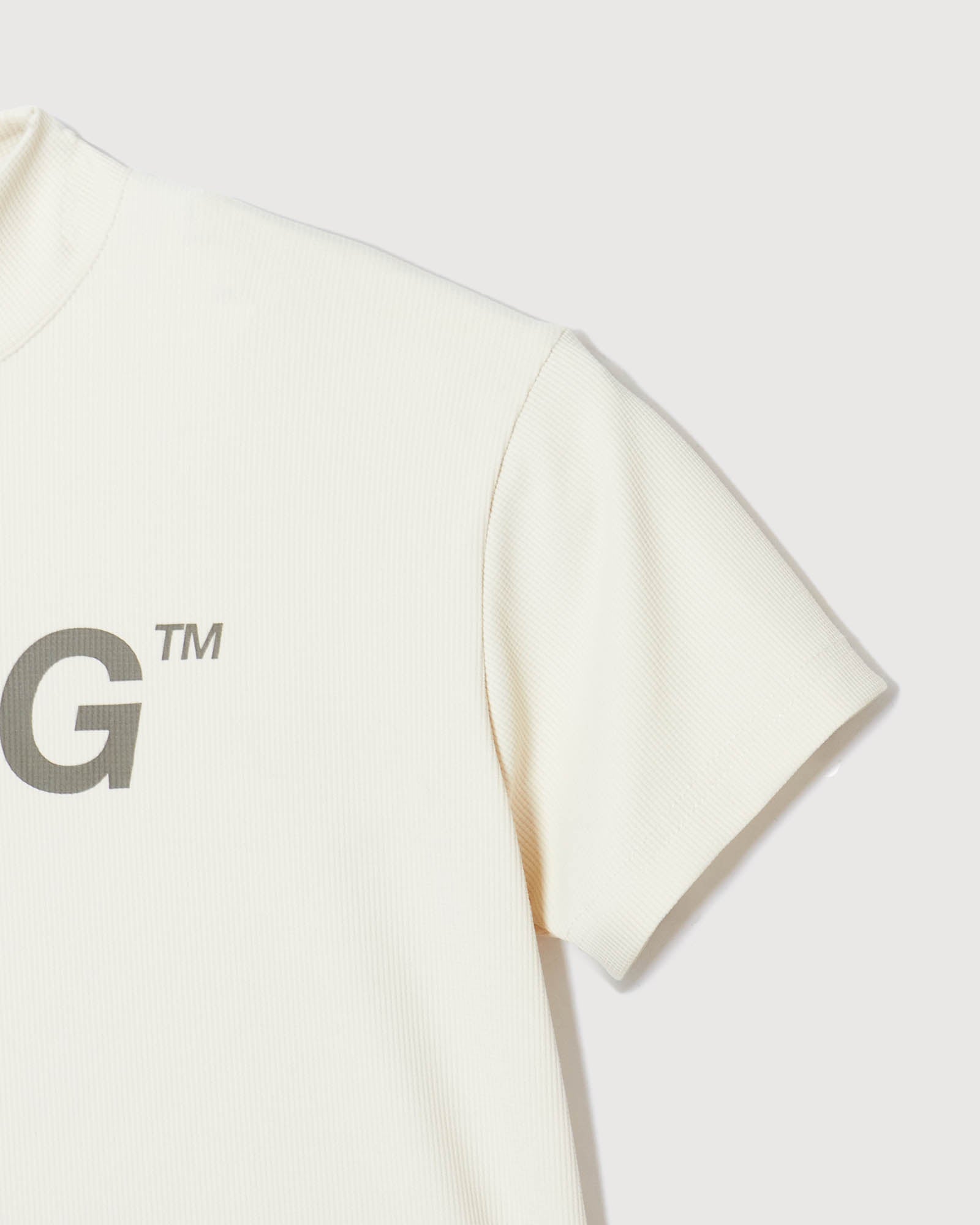 WOMENS】 #CPHG MADEMOISELLE MOCK NECK TEE - WHITE - – Cph