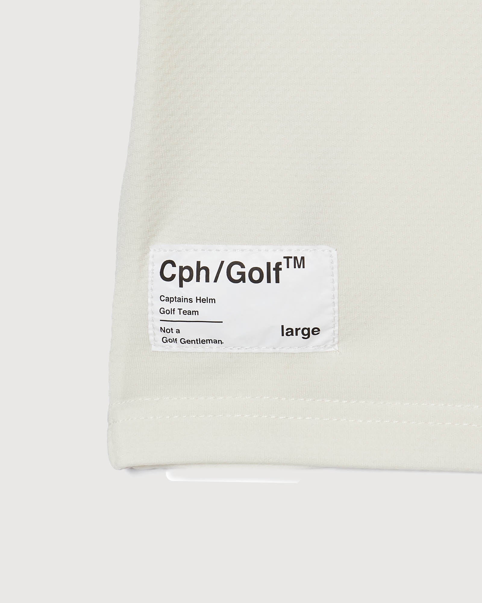 THUNDER STRIPES HENRY POLO - WHITE - – Cph/Golf™︎