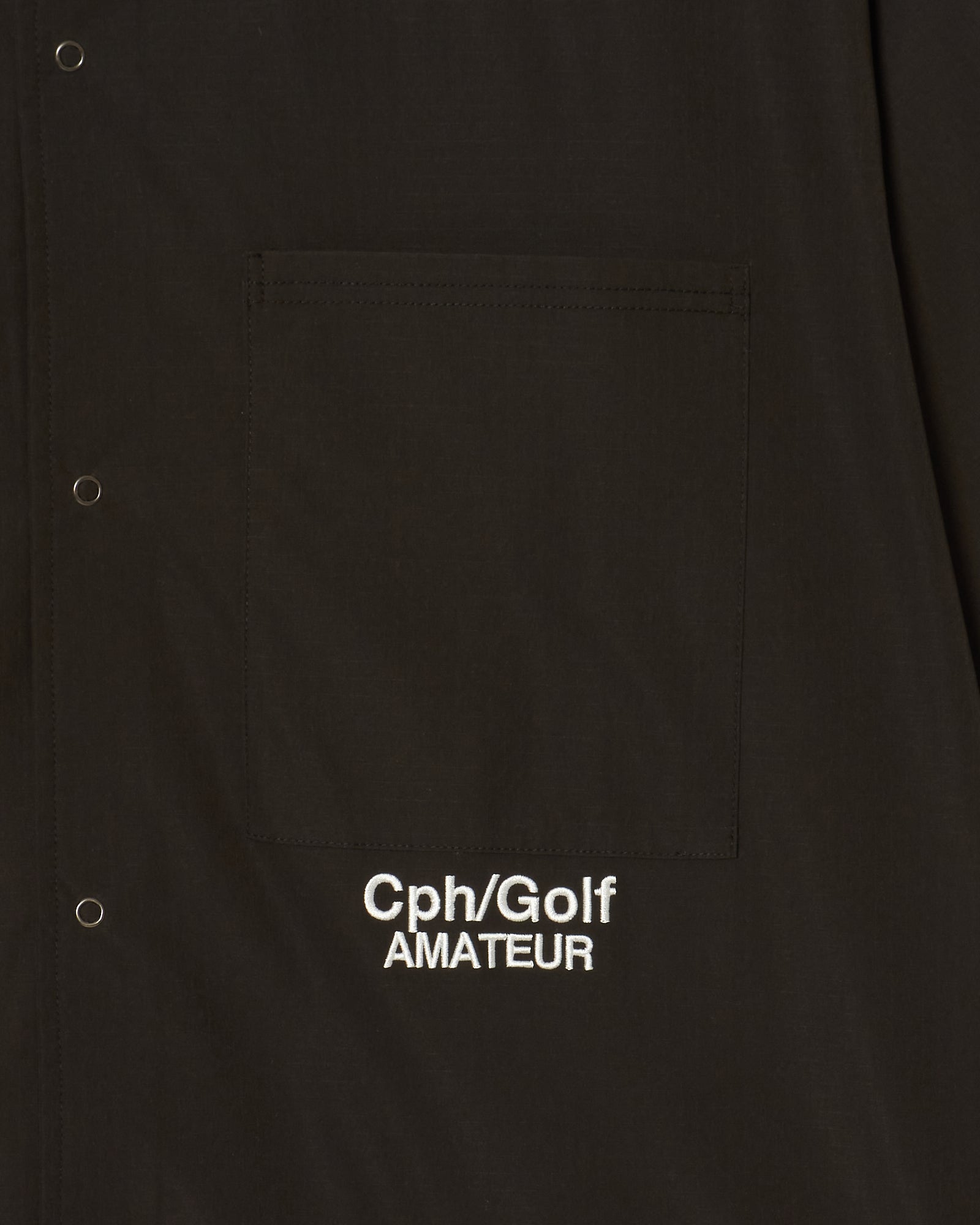 Cph/Golf™️ AMATEUR SHIRT - BLACK - – Cph/Golf™︎