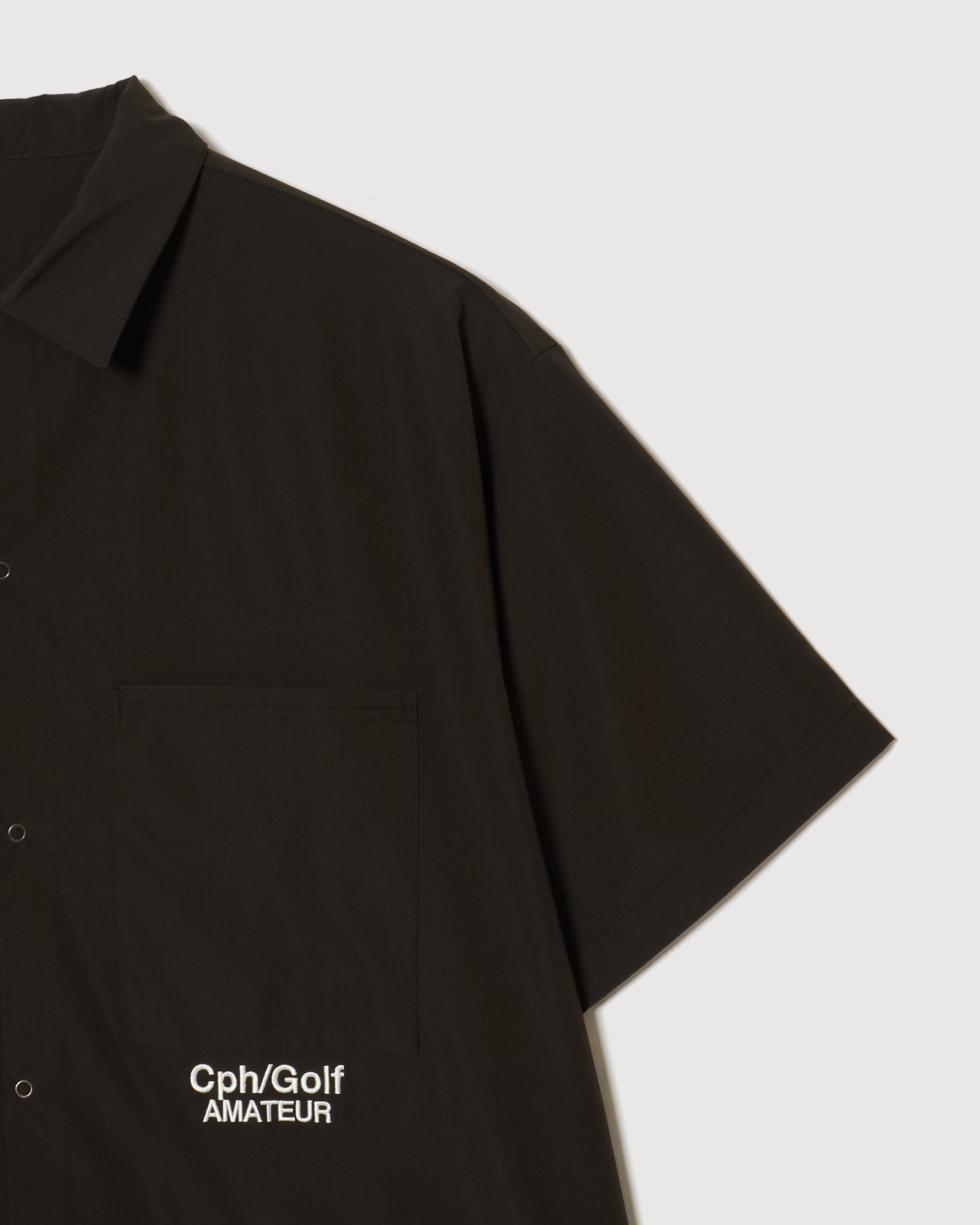 WOMENS】#Cph/Golf™️ AMATEUR SHIRT - BLACK - – Cph/Golf™︎