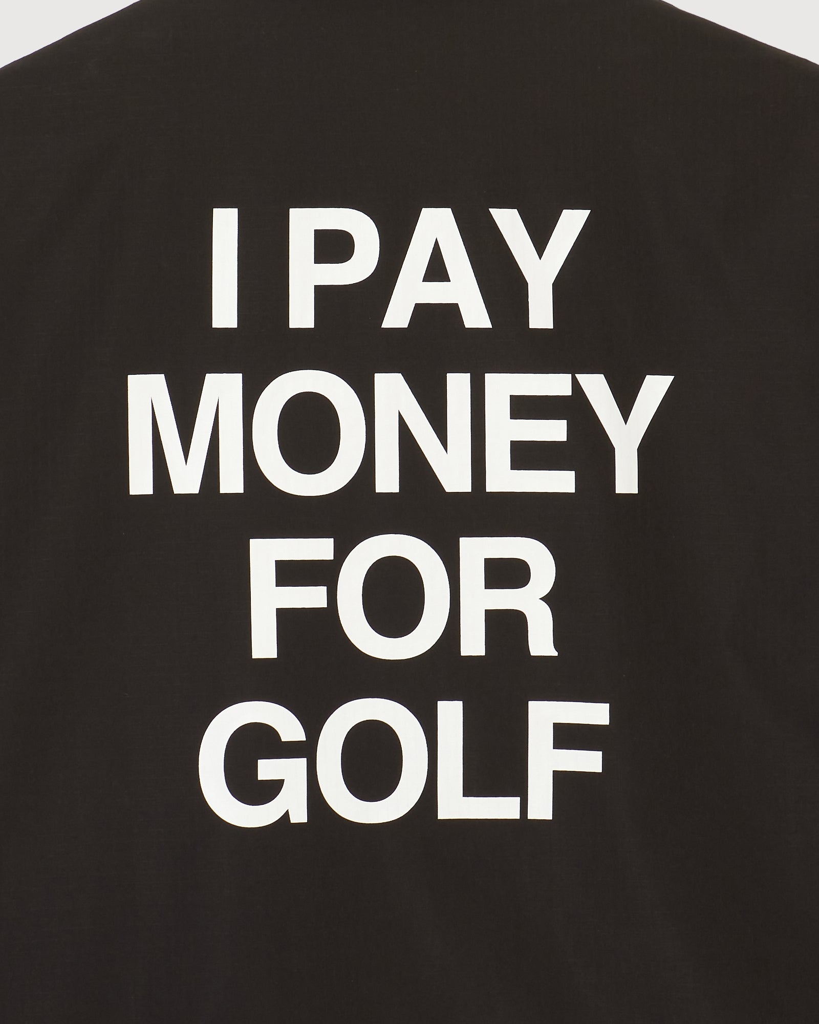 Cph/Golf™️ AMATEUR SHIRT - BLACK - – Cph/Golf™︎