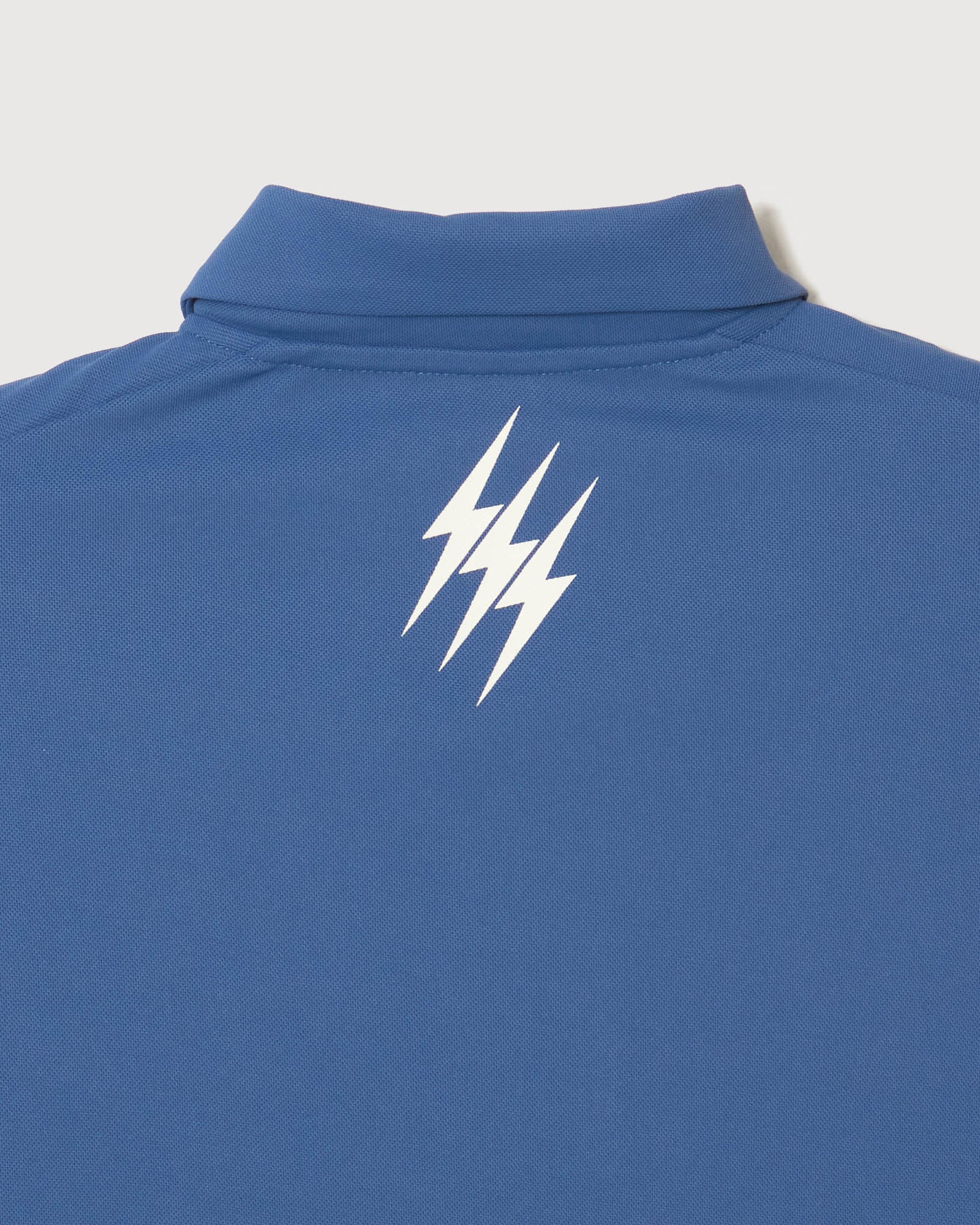 THUNDER STRIPES POLO - BLUE - – Cph/Golf™︎