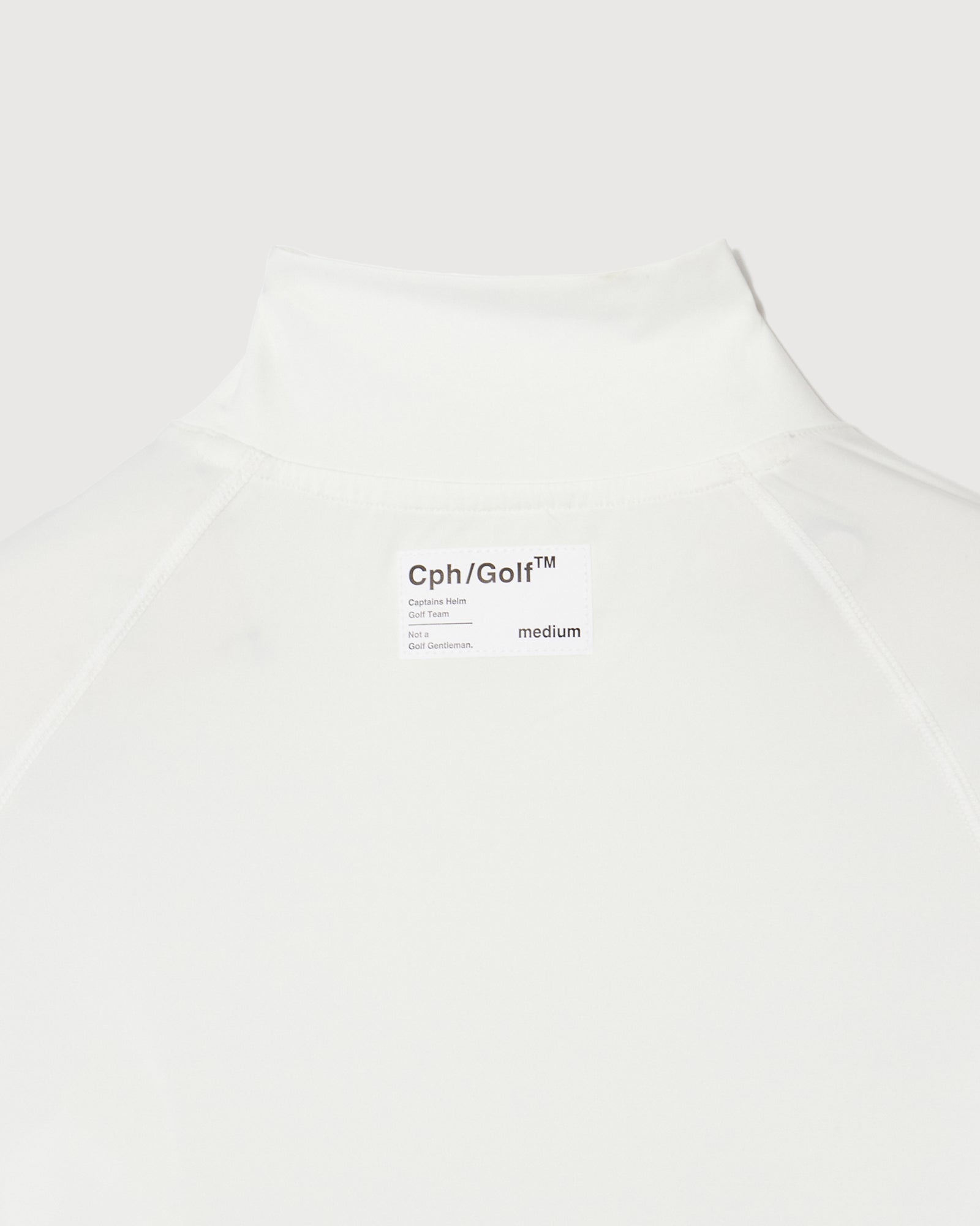 2PC MOCK NECK UNDERGARMENT - WHITE - – Cph/Golf™︎