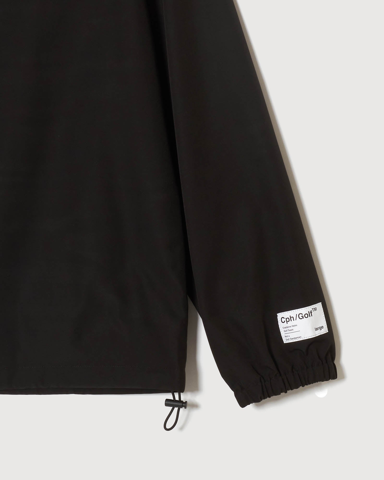 WOMENS】#Cph/Golf™️ZIPPER COACH JKT - BLACK - – Cph/Golf™︎