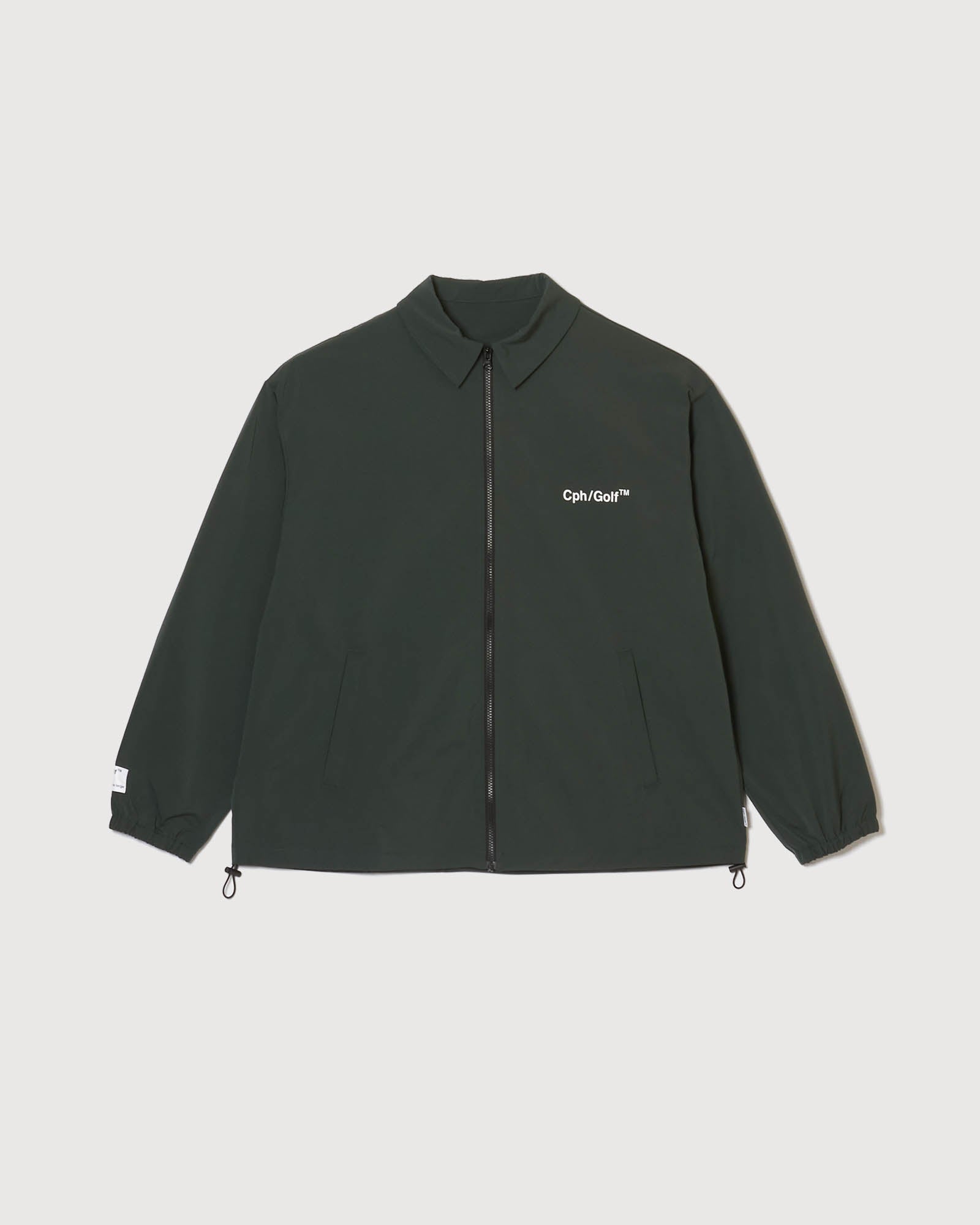 美品　Cph/Golf ZIPPER COACH JKT - GREEN -XL WOMENS】#Cph/Golf™️ZIPPER COACH JKT - GREEN - – Cph/Golf™︎