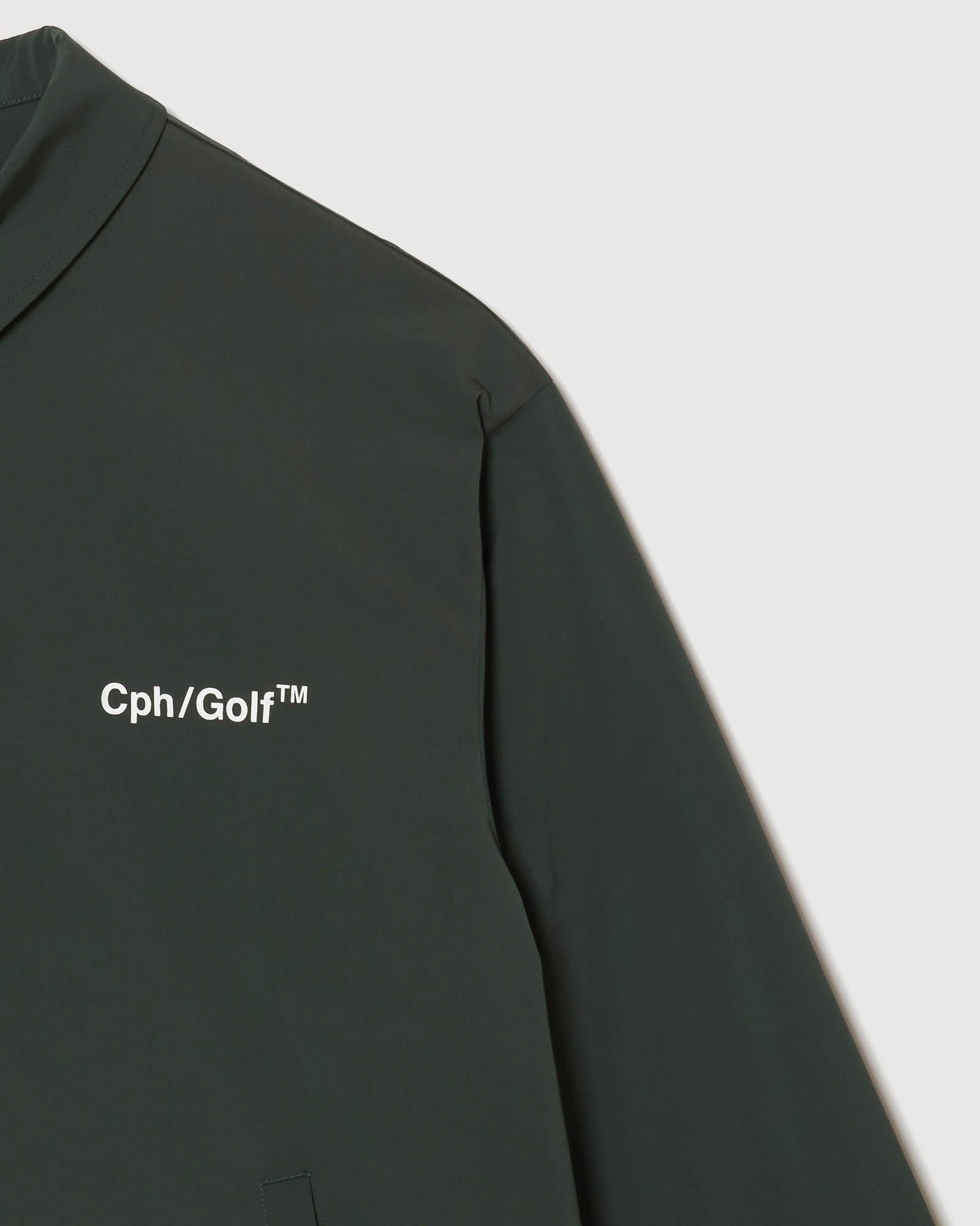 Cph/Golf™️ZIPPER COACH JKT - GREEN - – Cph/Golf™︎