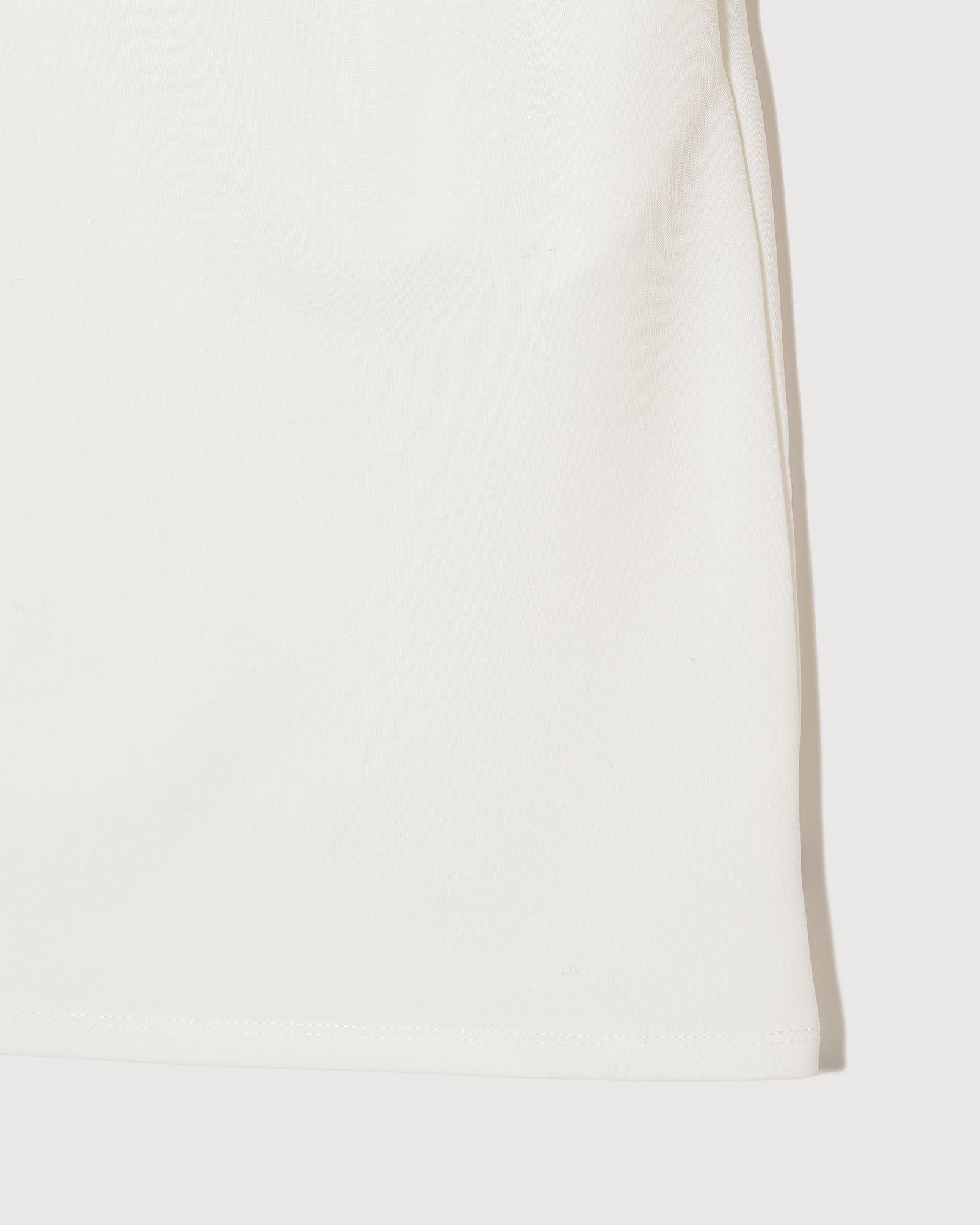 WOMENS】 #NO SLEEVE THUNDER MOCK NECK ONE PIECE - WHITE