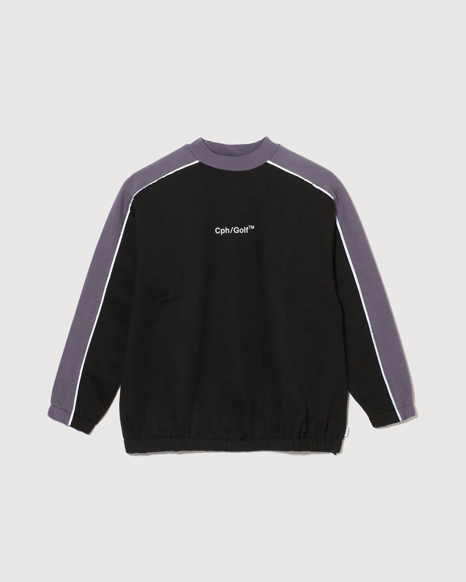 REFLECTIVE LOGO CREW SWEAT - BLACK - – Cph/Golf™︎