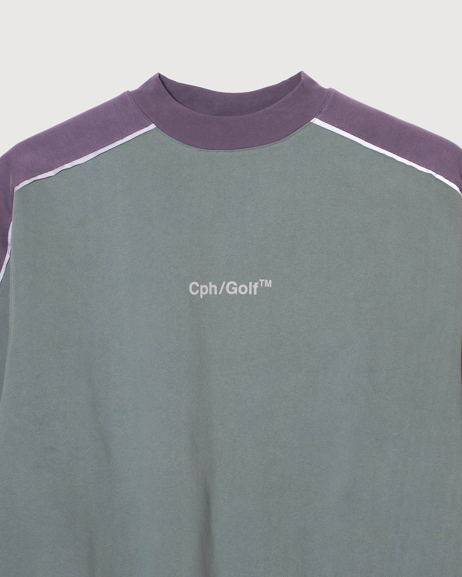 REFLECTIVE LOGO CREW SWEAT - GREEN - – Cph/Golf™︎