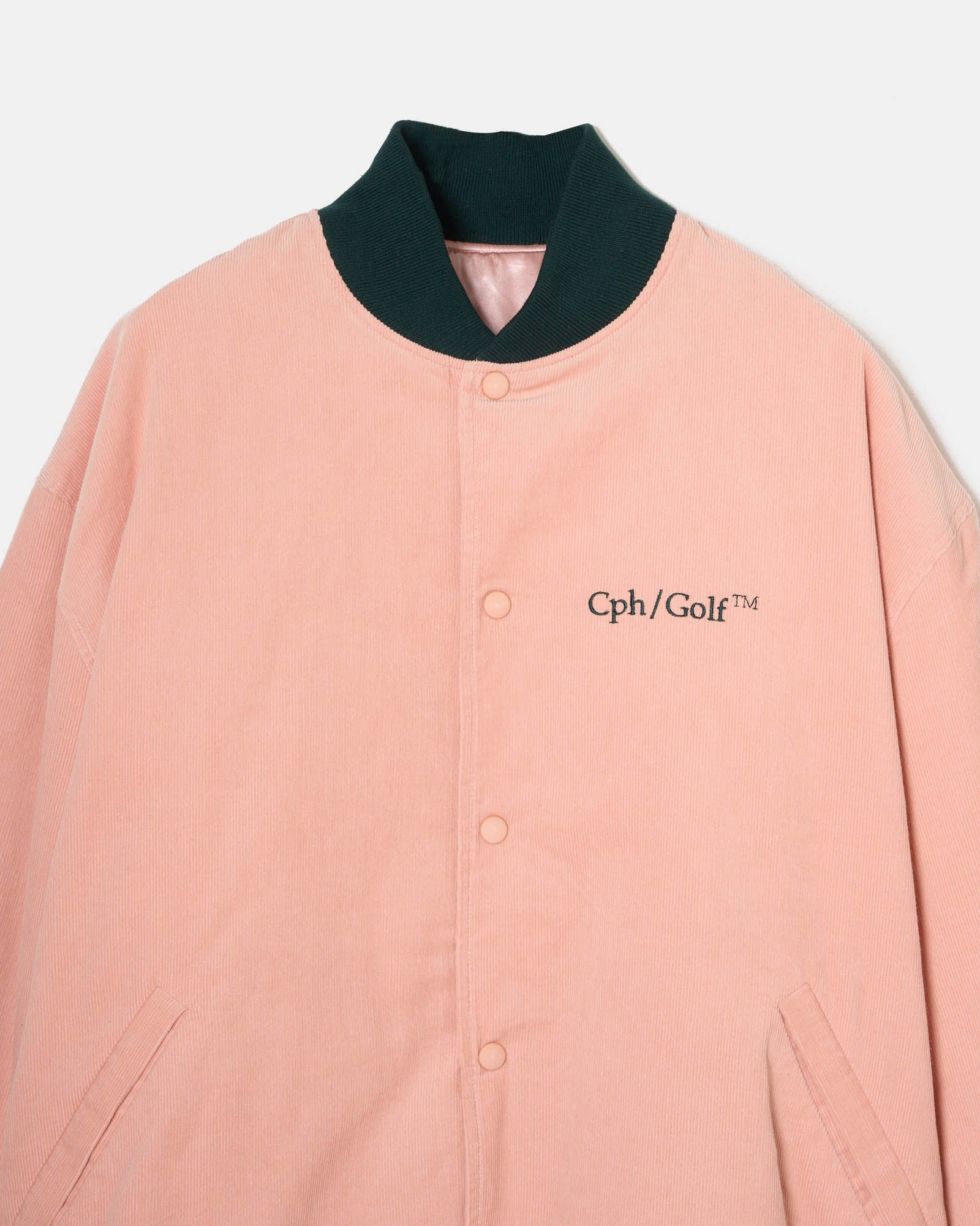 Captains Helm Golf コーデュロイスイングトップジャケット　M Captains Helm Golf コーデュロイスイングトップジャケット M