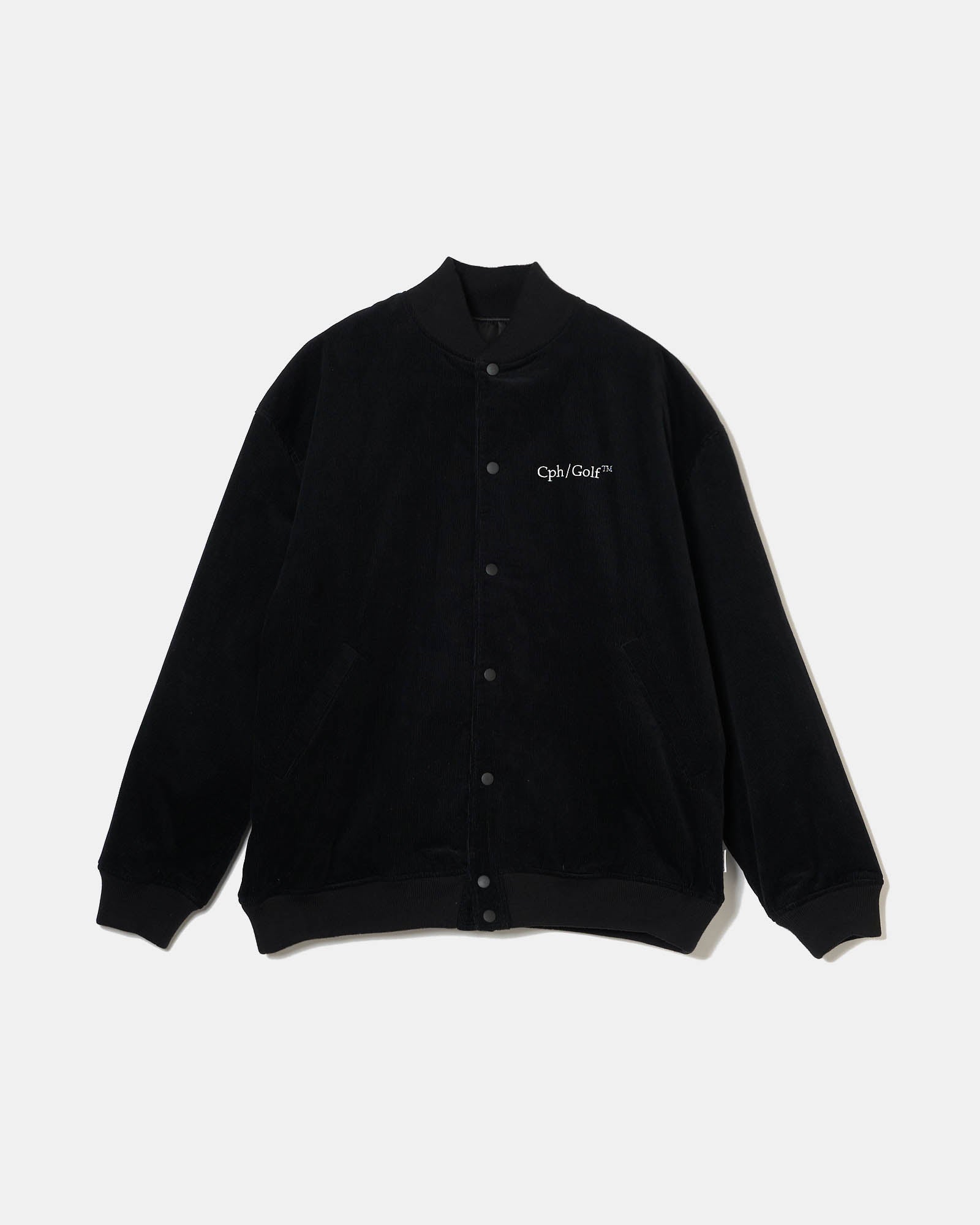 WOMENS]#DIGNIFIED LOGO CORDUROY SWING-TOP - BLACK - – Cph/Golf™︎