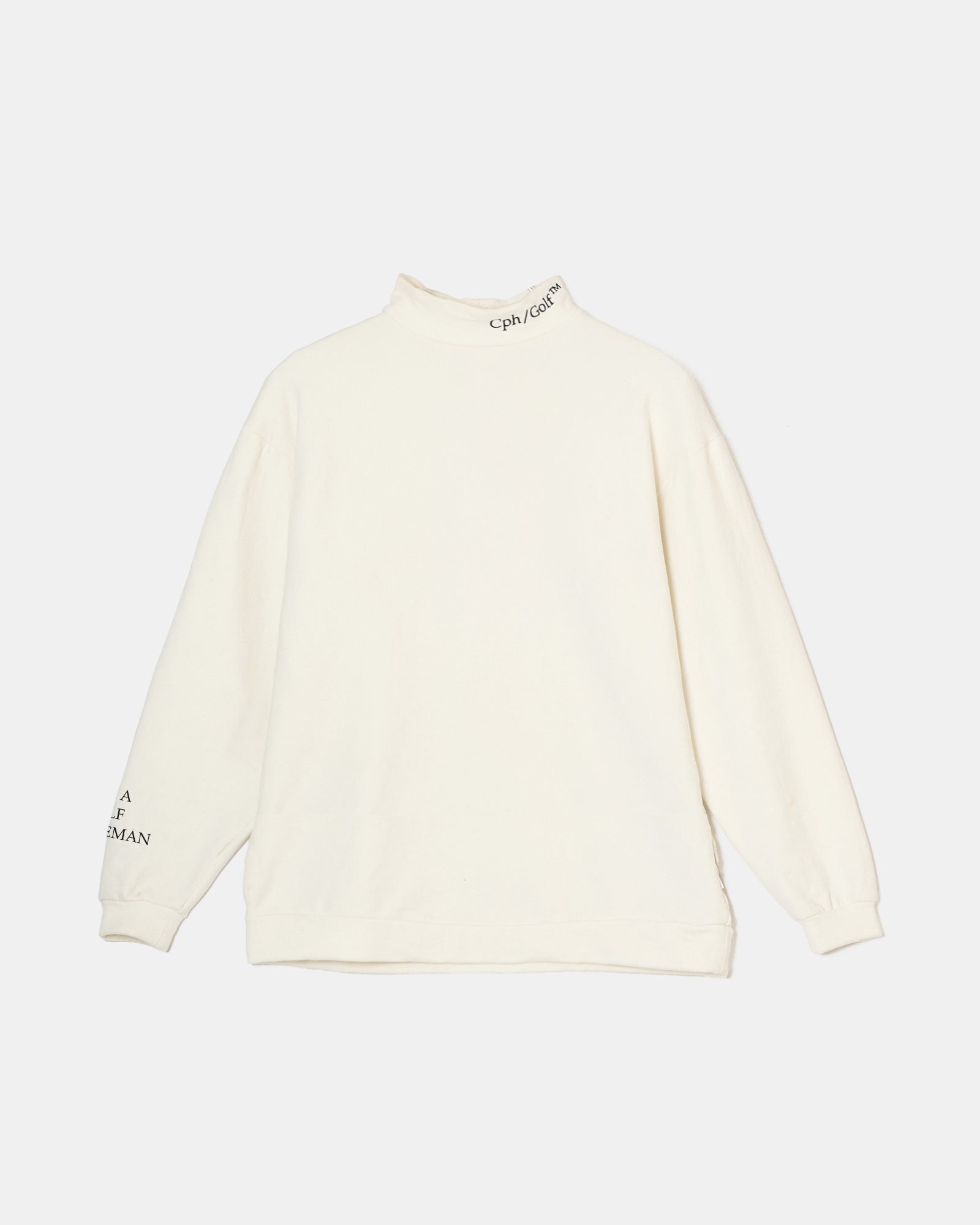 レディースウェア #DIGNIFIED LOGO WARM MOCK NECK L/S TEE - DIGNIFIED LOGO WARM MOCK NECK L/S TEE - WHITE - – Cph/Golf™︎