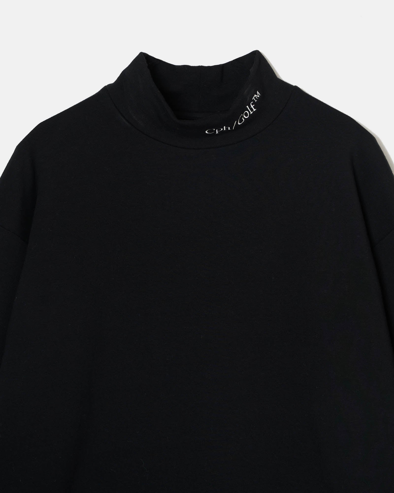 レディースウェア #DIGNIFIED LOGO WARM MOCK NECK L/S TEE - WOMENS】#DIGNIFIED LOGO WARM MOCK NECK L/S TEE - BLACK