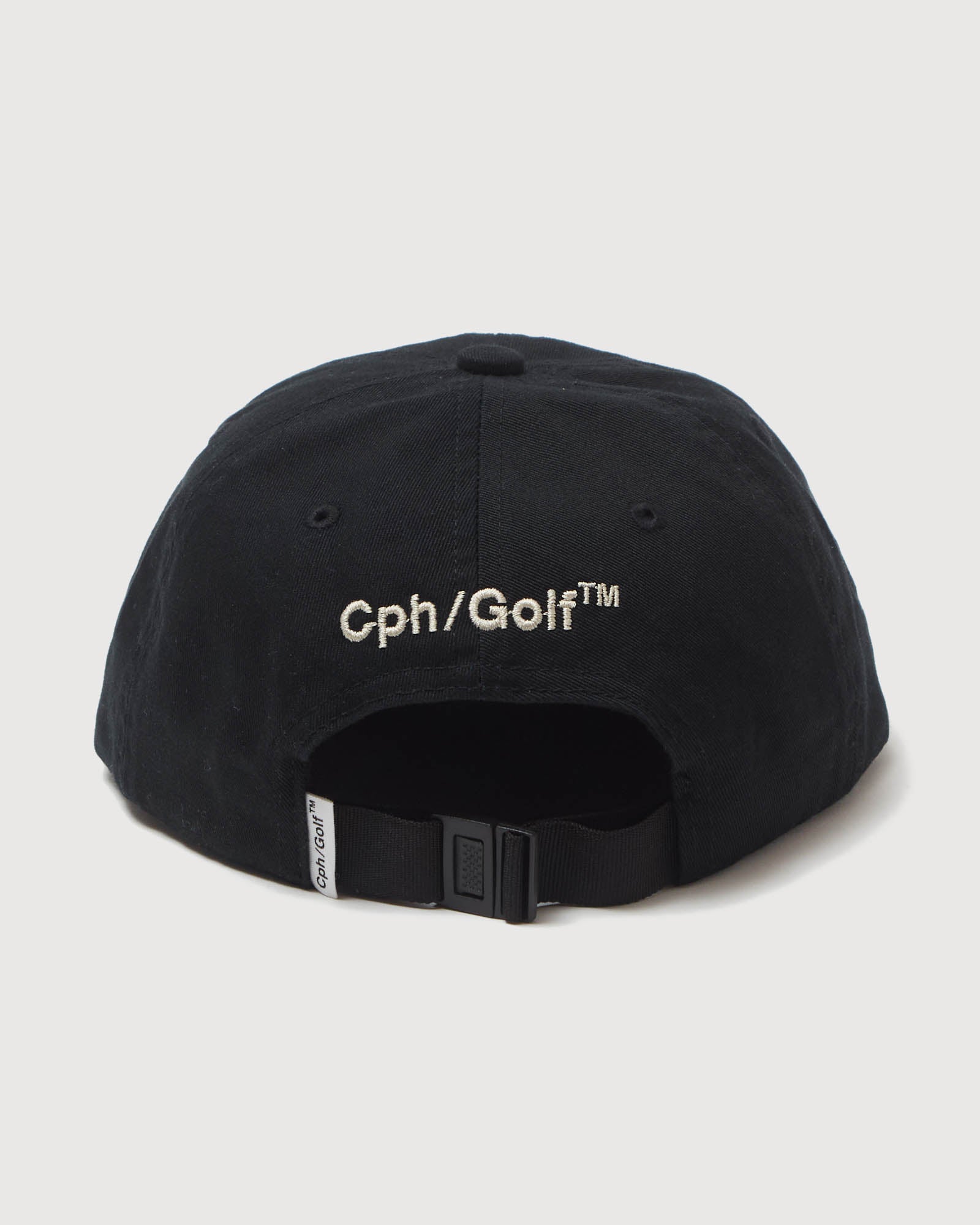 GENTLEMAN FLAT VISOR CAP - BLACK - – Cph/Golf™︎