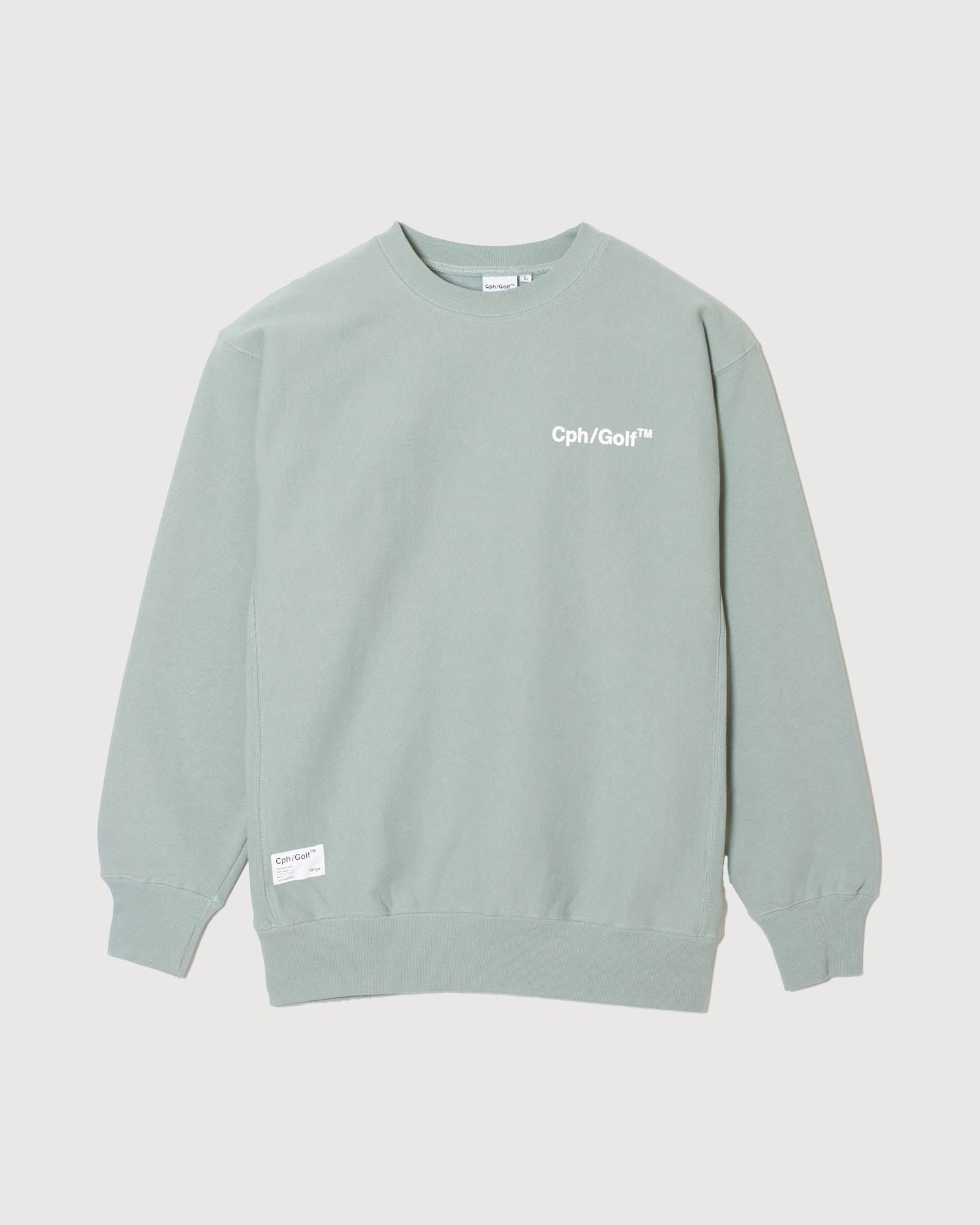 GENTLEMAN CREW SWEAT - MINT - – Cph/Golf™︎