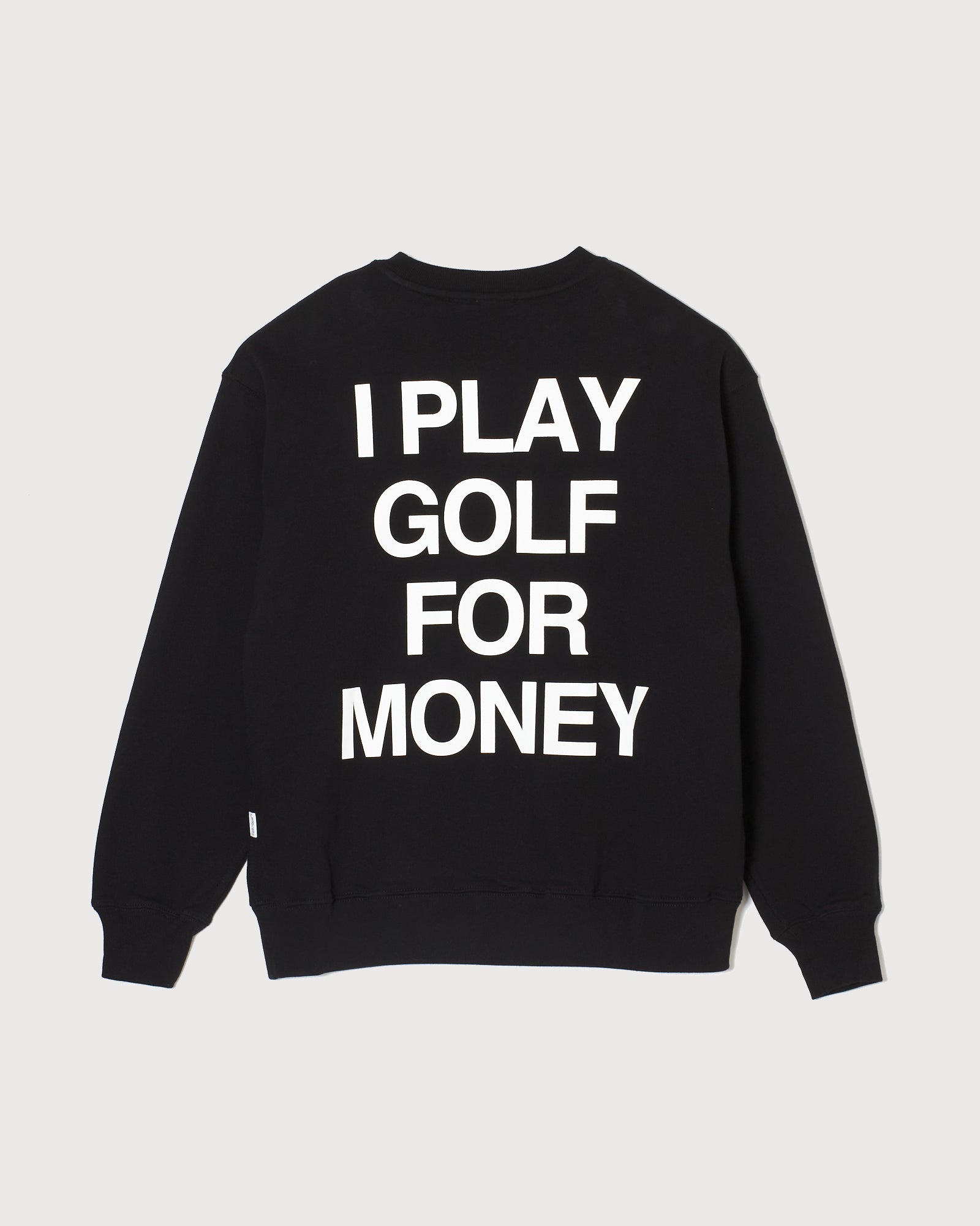 WOMENS】#Cph/Golf™️ PRO CREW SWEAT - BLACK - – Cph/Golf™︎