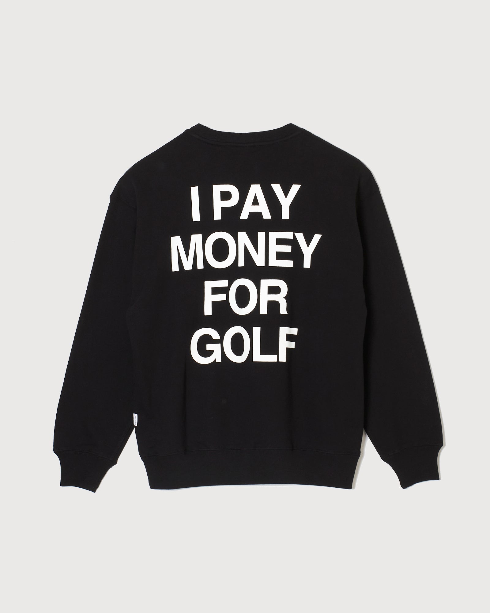 Cph/Golf™️ AMATEUR CREW SWEAT - BLACK - – Cph/Golf™︎