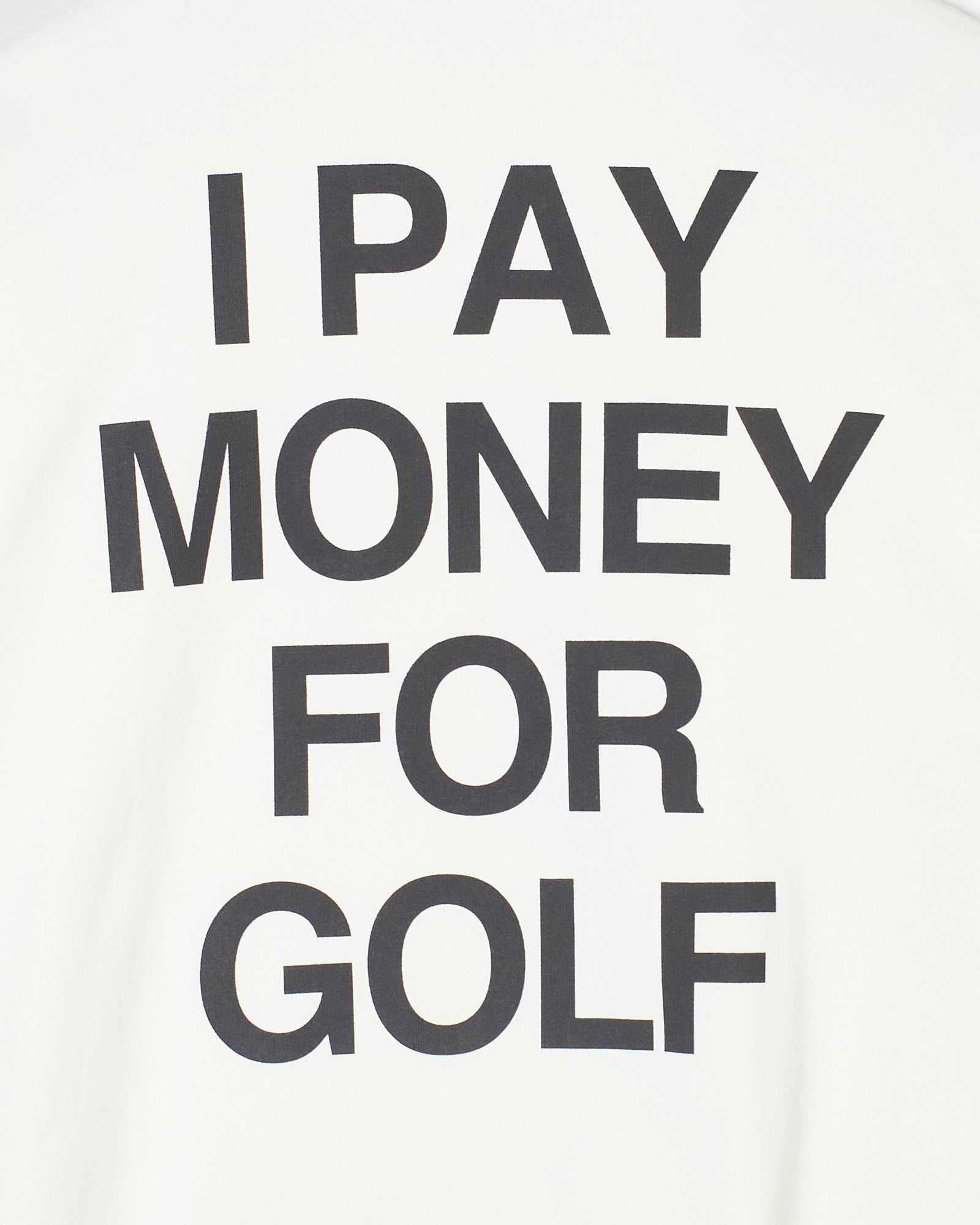 Cph/Golf™️ AMATEUR CREW SWEAT - WHITE - – Cph/Golf™︎