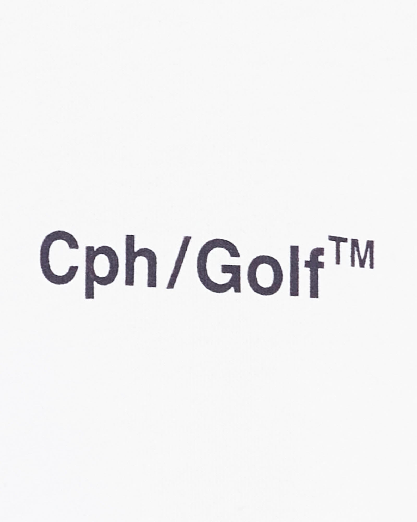 OVERLAP LOGO CREW SWEAT - WHITE - – Cph/Golf™︎