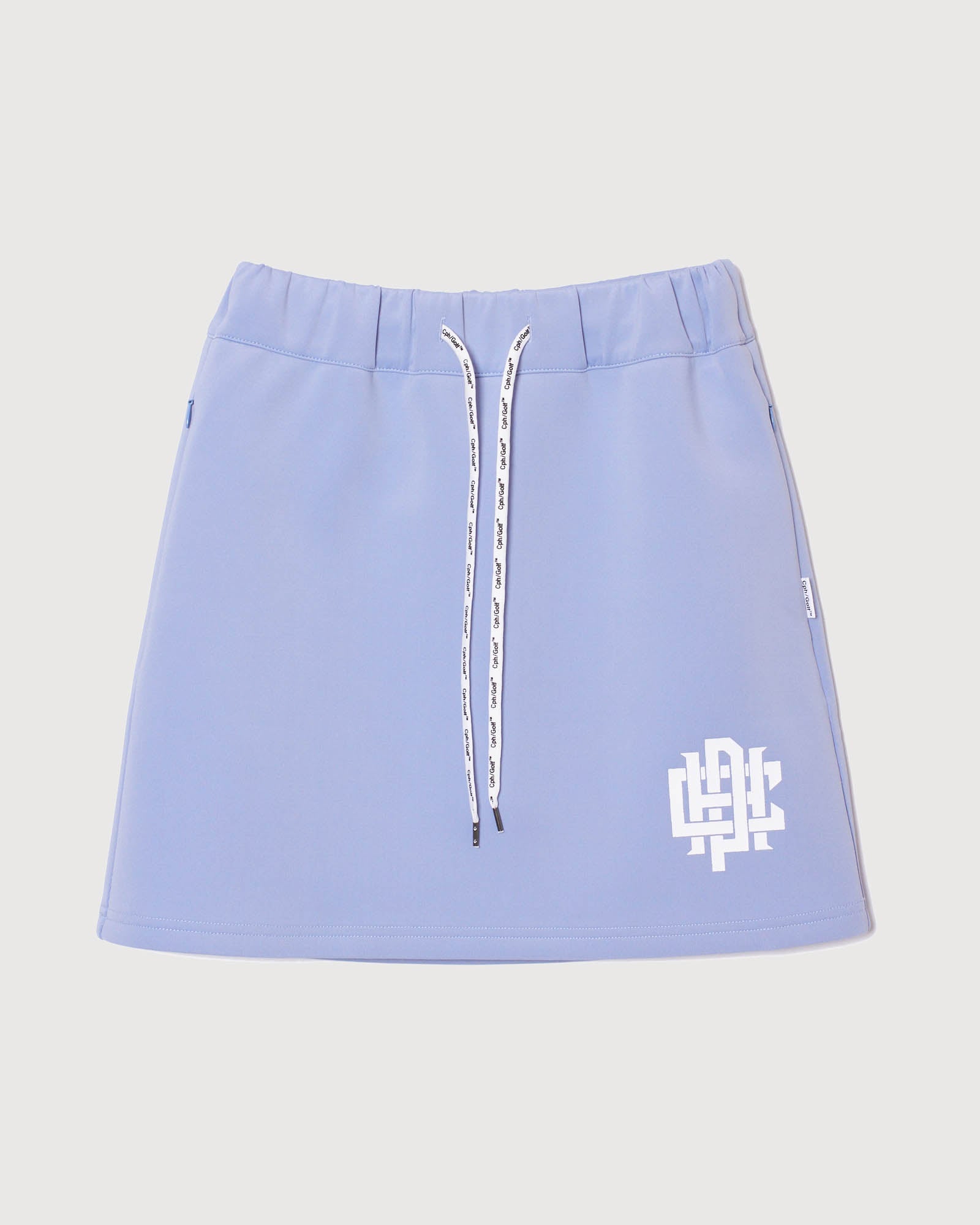 WOMENS】#OVERLAP LOGO BALLOON SKIRT - SAX - – Cph/Golf™︎