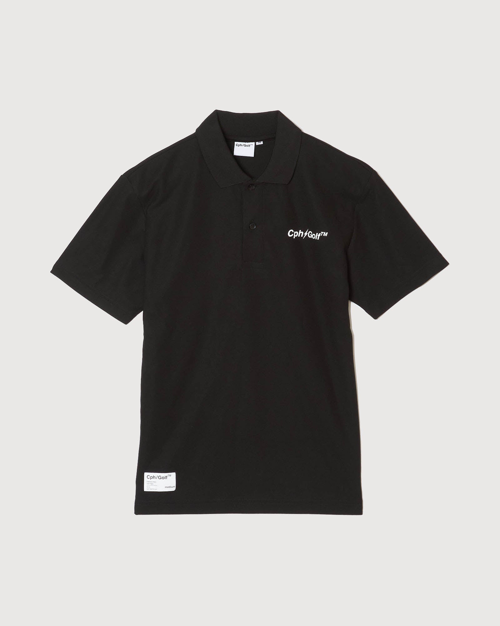 WOMENS】#THUNDER STRIPES POLO - BLACK - – Cph/Golf™︎