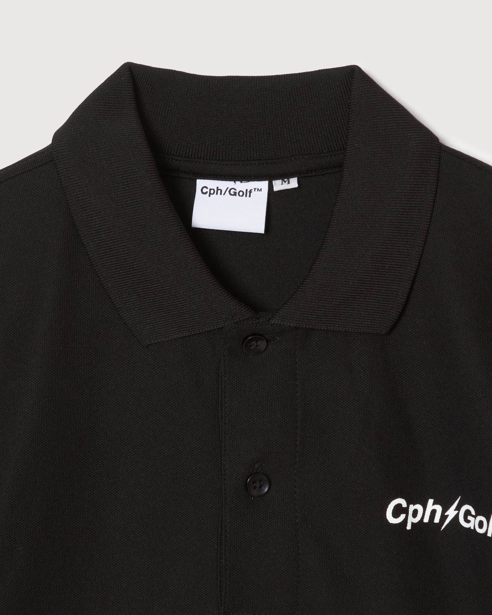 WOMENS】#THUNDER STRIPES POLO - BLACK - – Cph/Golf™︎