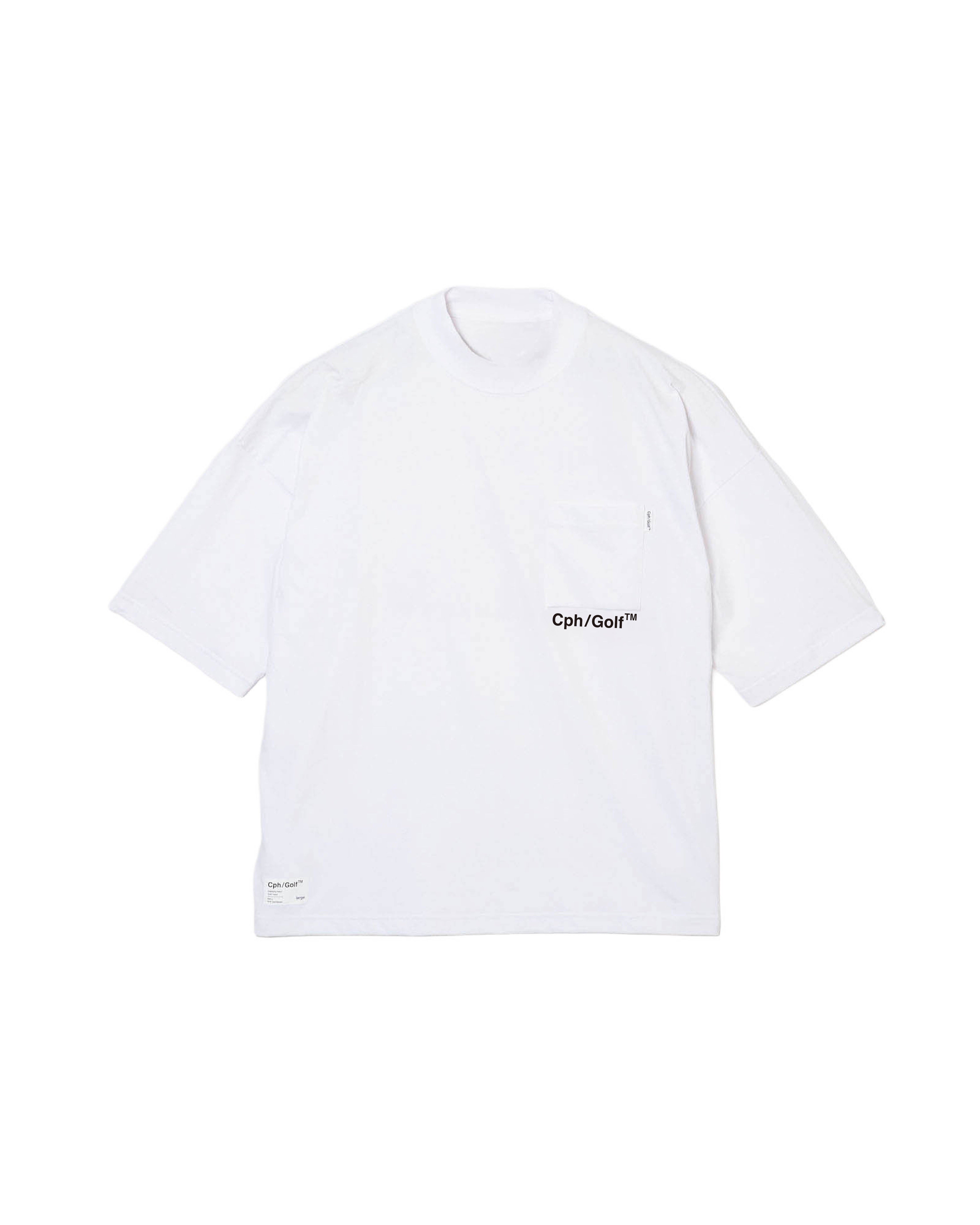Cph/Golf™ BUNKER IS HELLM Tシャツ M CAPTAINS HELM GOLF #Cph/Golf MOCK NECK TEE -BLACK- – Cph/Golf™︎