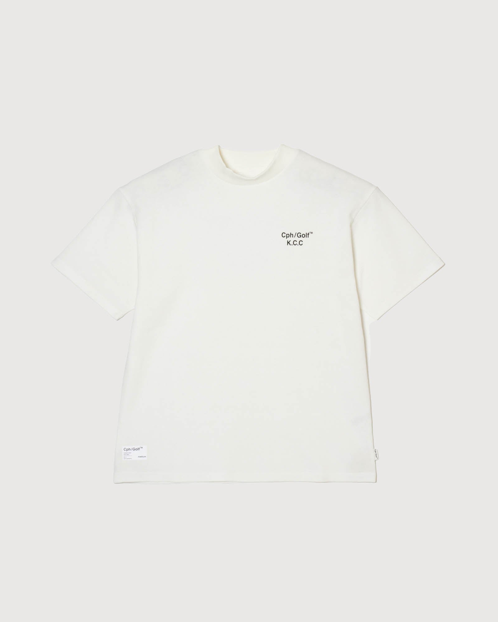 CPHG GENTLEMAN MOCK NECK TEE OFF WHITE