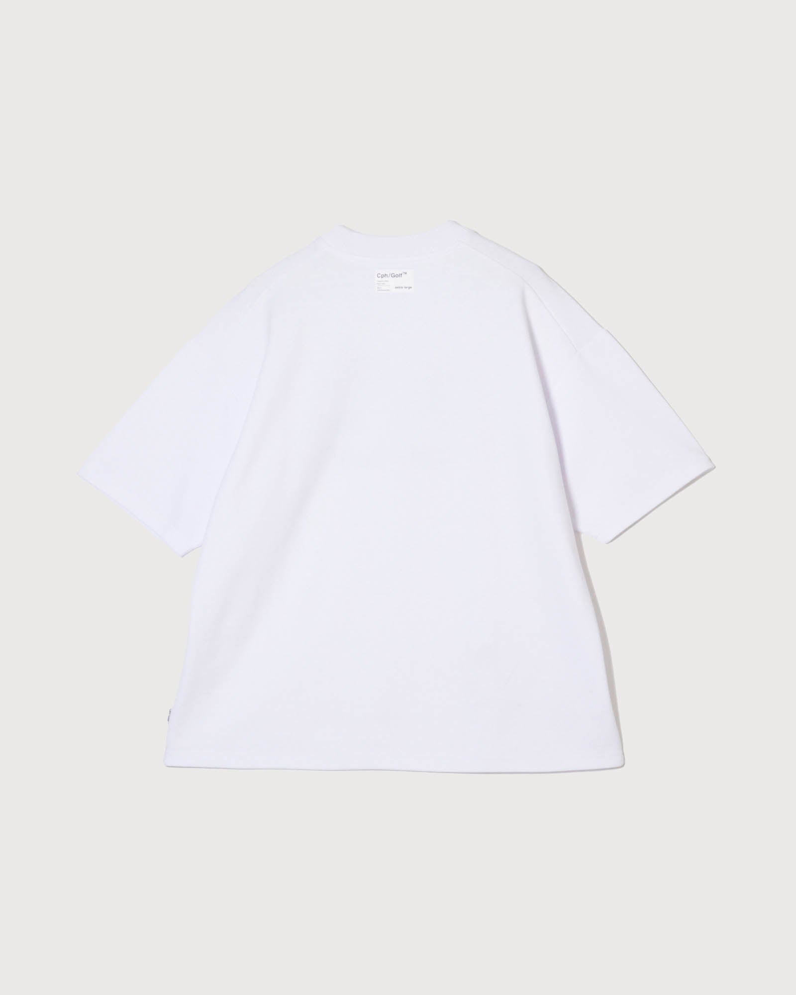 WOMENS】AS2OV×Cph/Golf™ #OVERSIZED MOCK NECK TEE - WHITE - – Cph