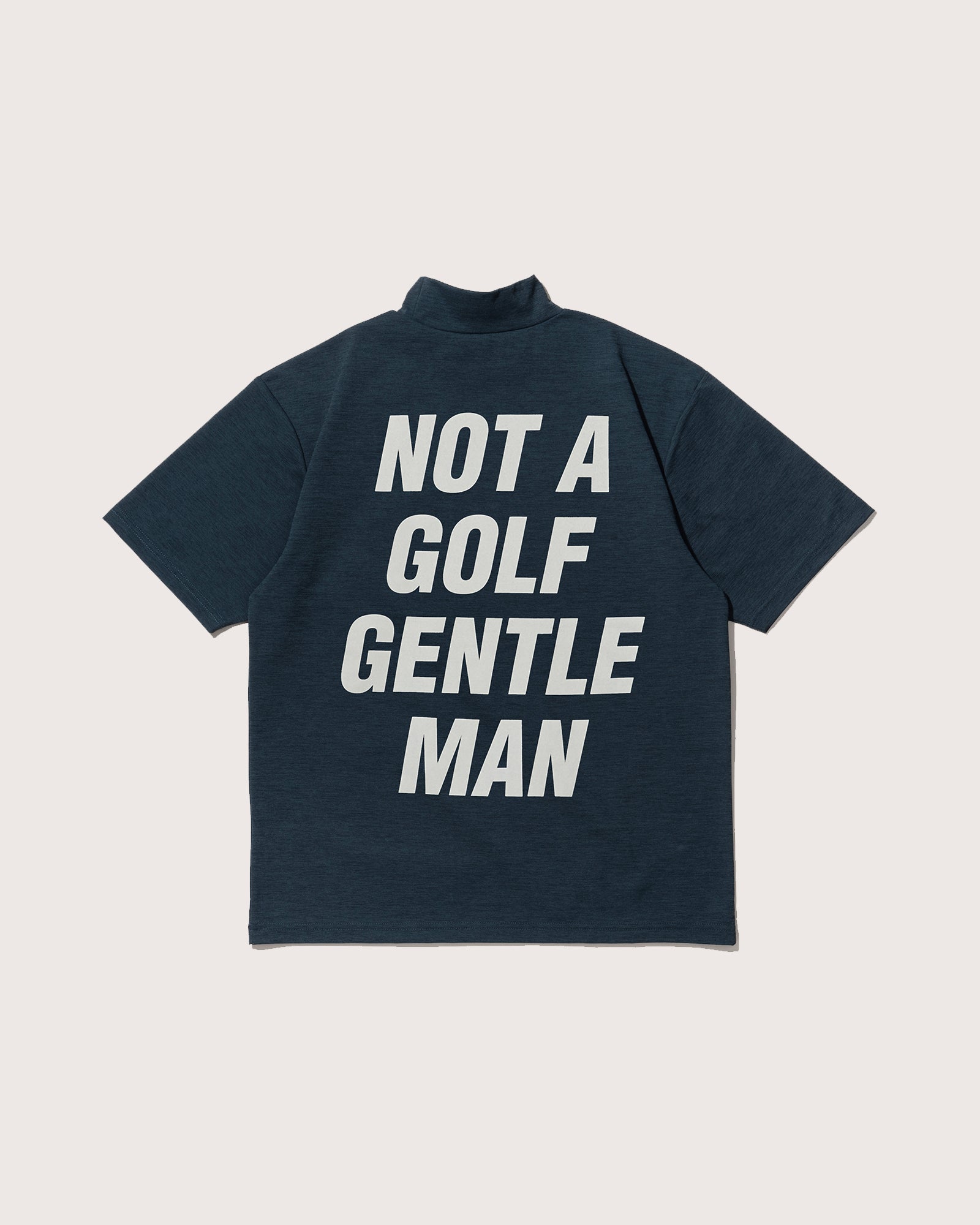 WOMENS / 予約販売】#GENTLEMAN SUMMER MOCK NECK TEE - SLATE