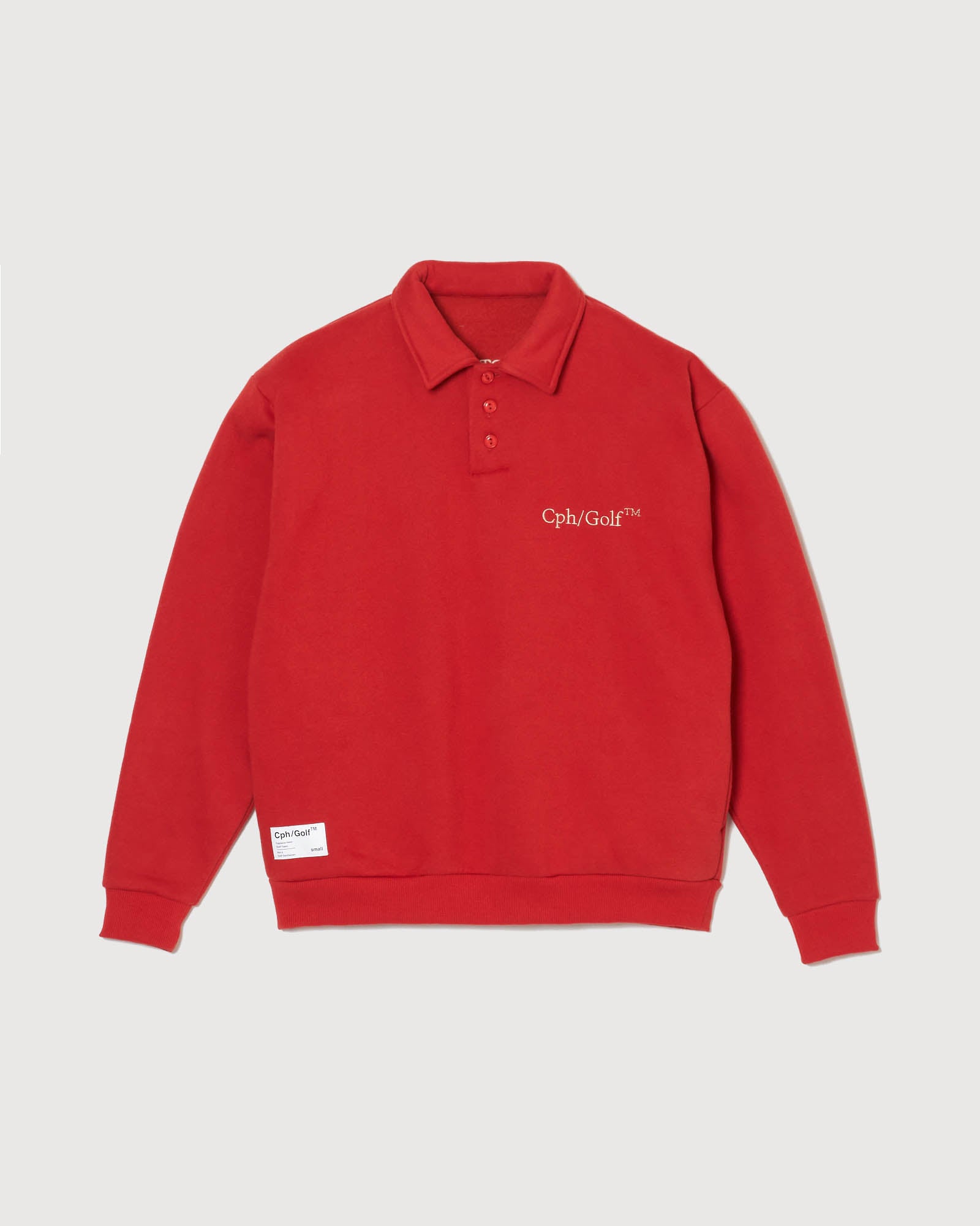 テリーCph/Golf BI COLOR MOCKNECKPULLOVER Engineered 80's Color Block Print Golf Polo | Original