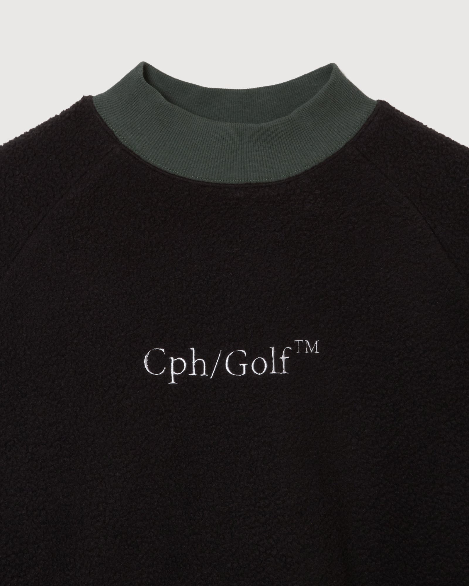 美品　cph golf モックネック　黒 レディース WOMENS】#BI COLOR MOCK NECK PULLOVER - BLACK - – Cph/Golf™︎