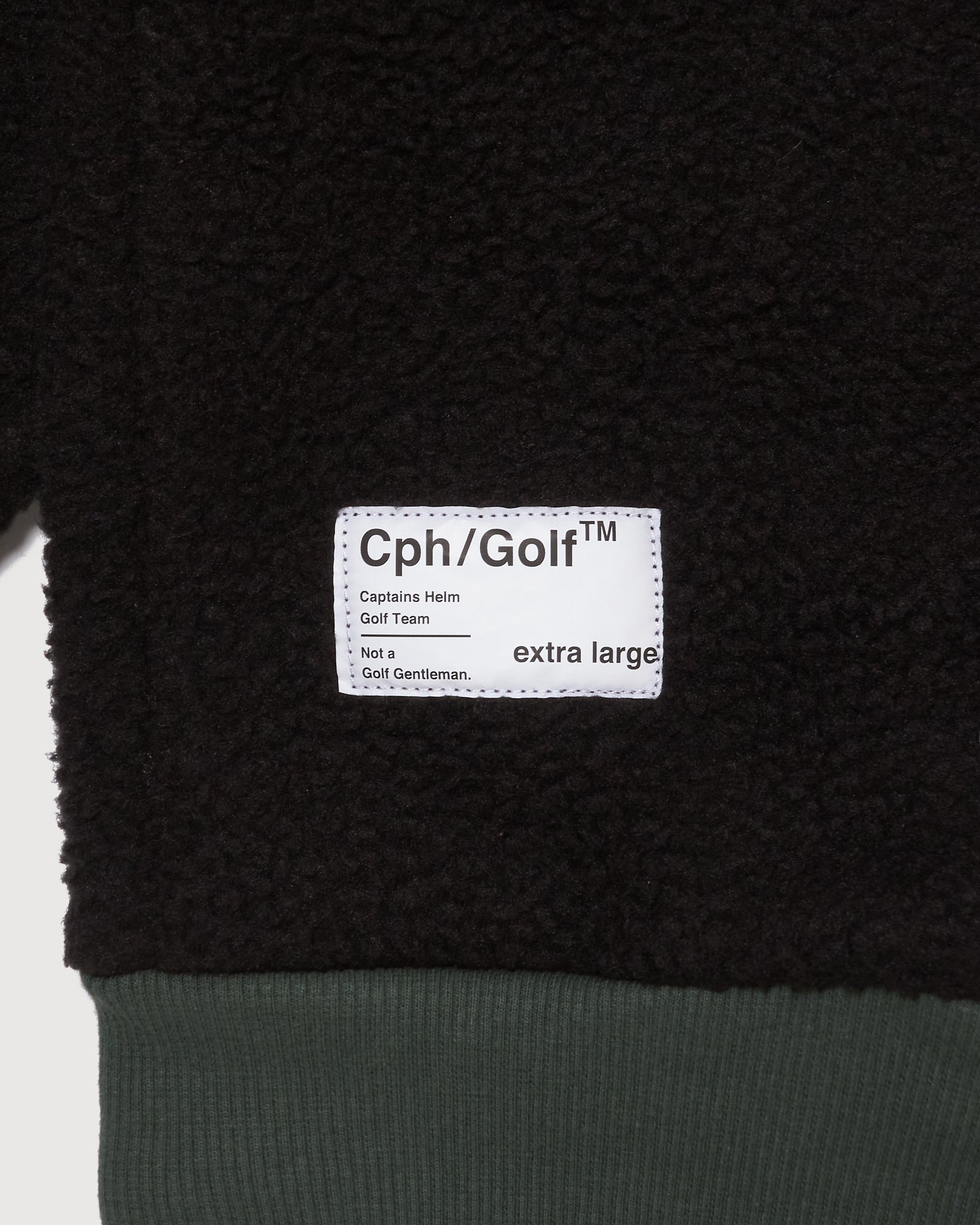 WOMENS】#BI COLOR MOCK NECK PULLOVER - BLACK - – Cph/Golf™︎