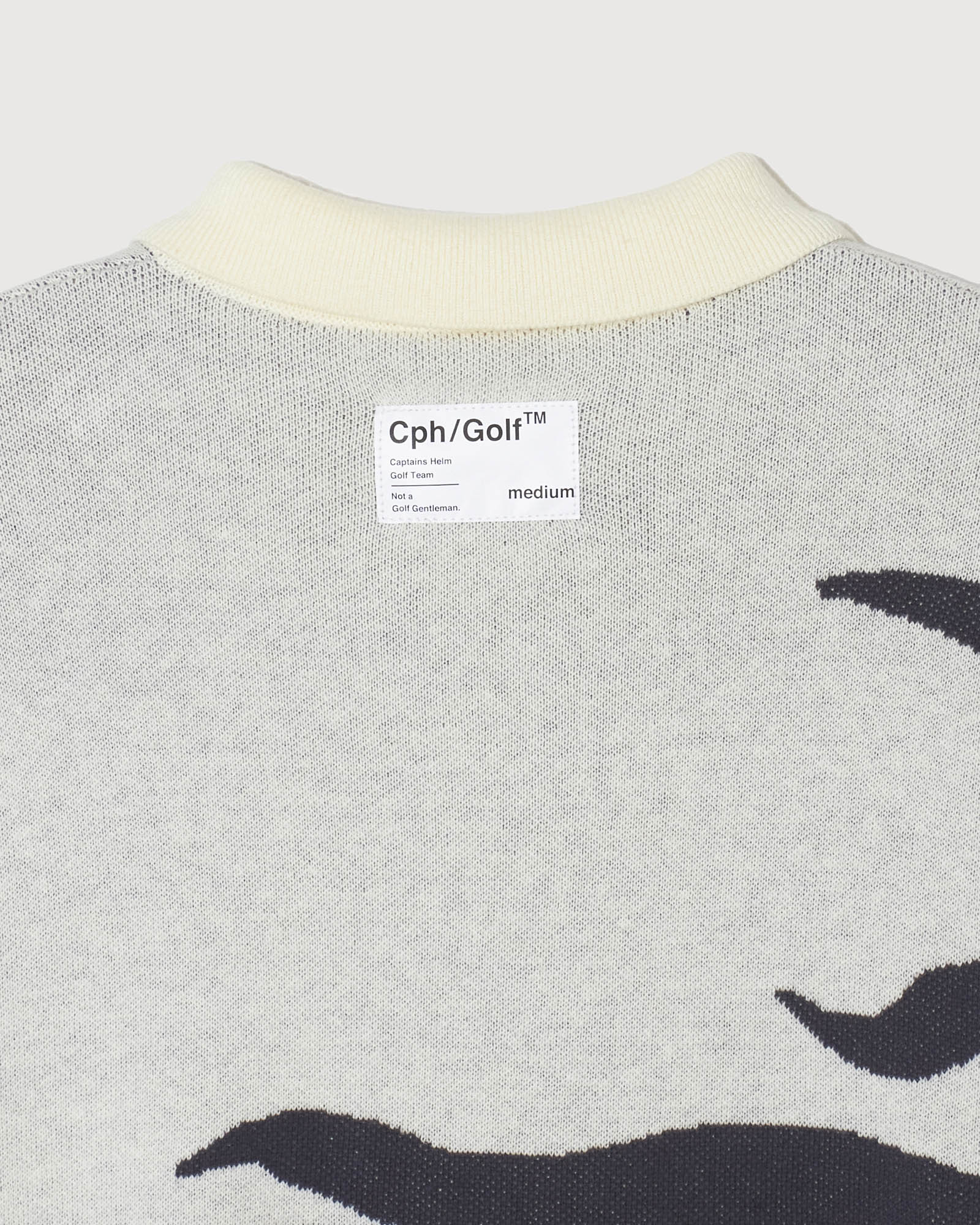 Captains Helm Golf LOGO CREW SWEAT TEAM LOGO CREW SWEAT - WHITE 